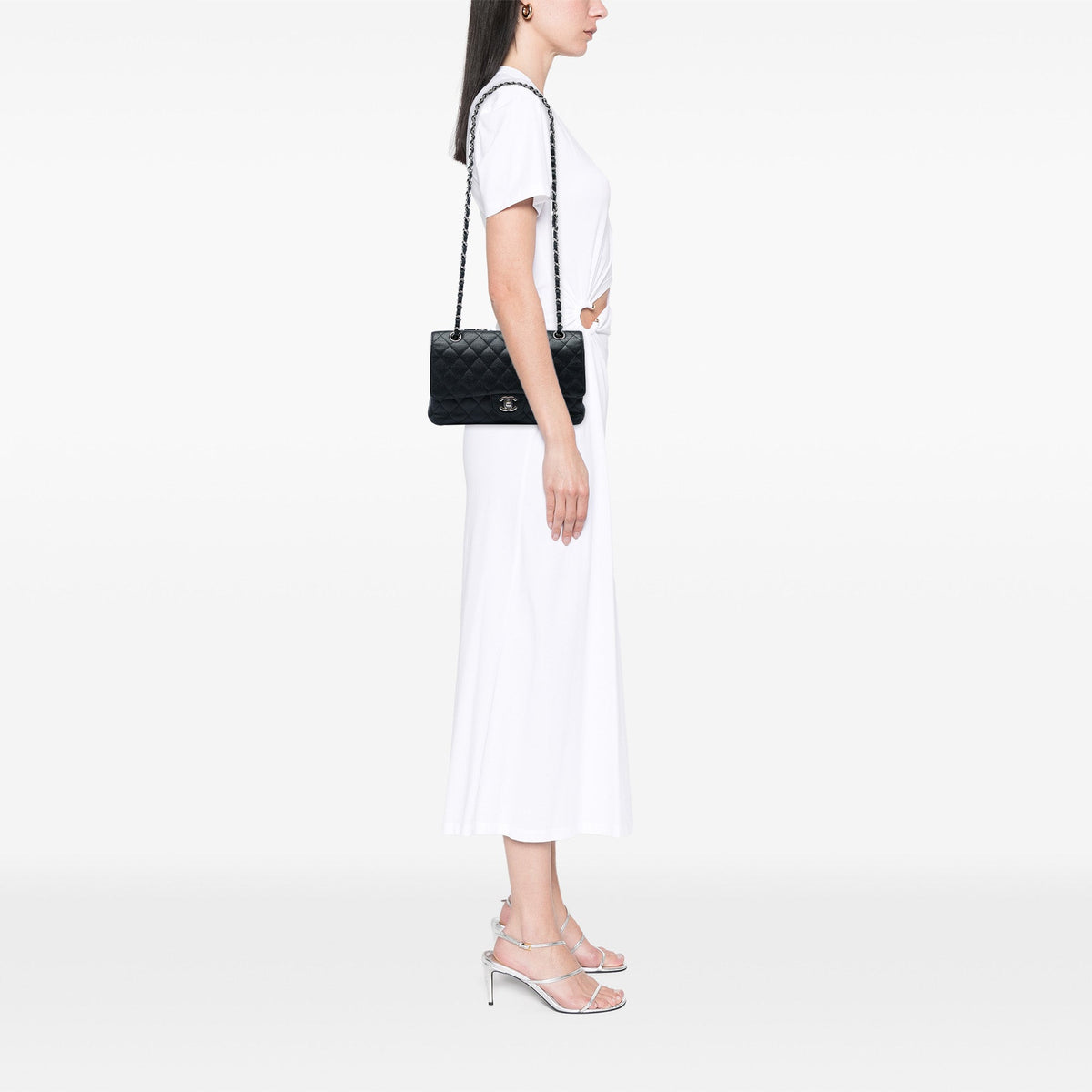 Chanel Medium Classic Caviar Double Flap