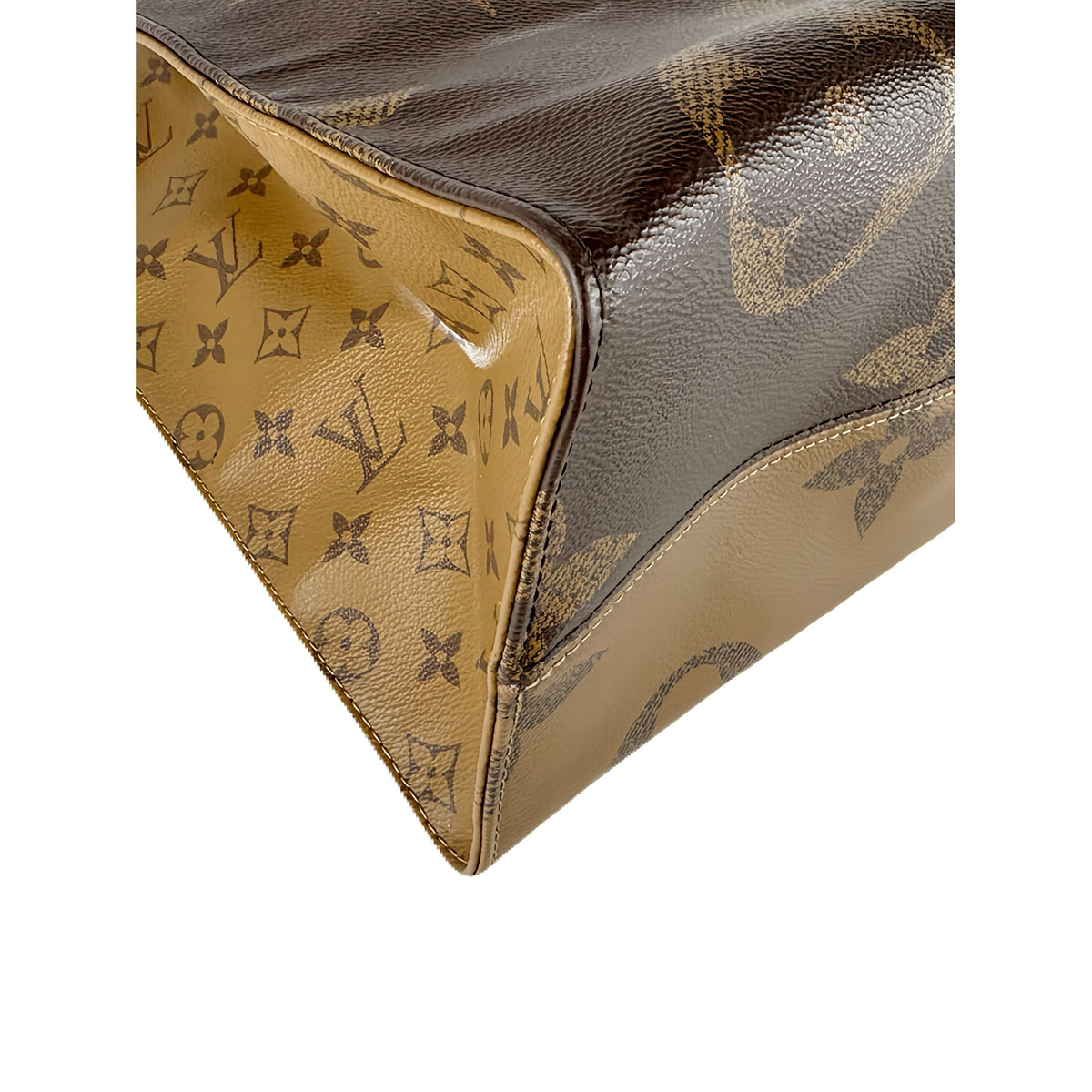 Louis Vuitton Monogram Reverse Giant OnTheGo GM — Brown