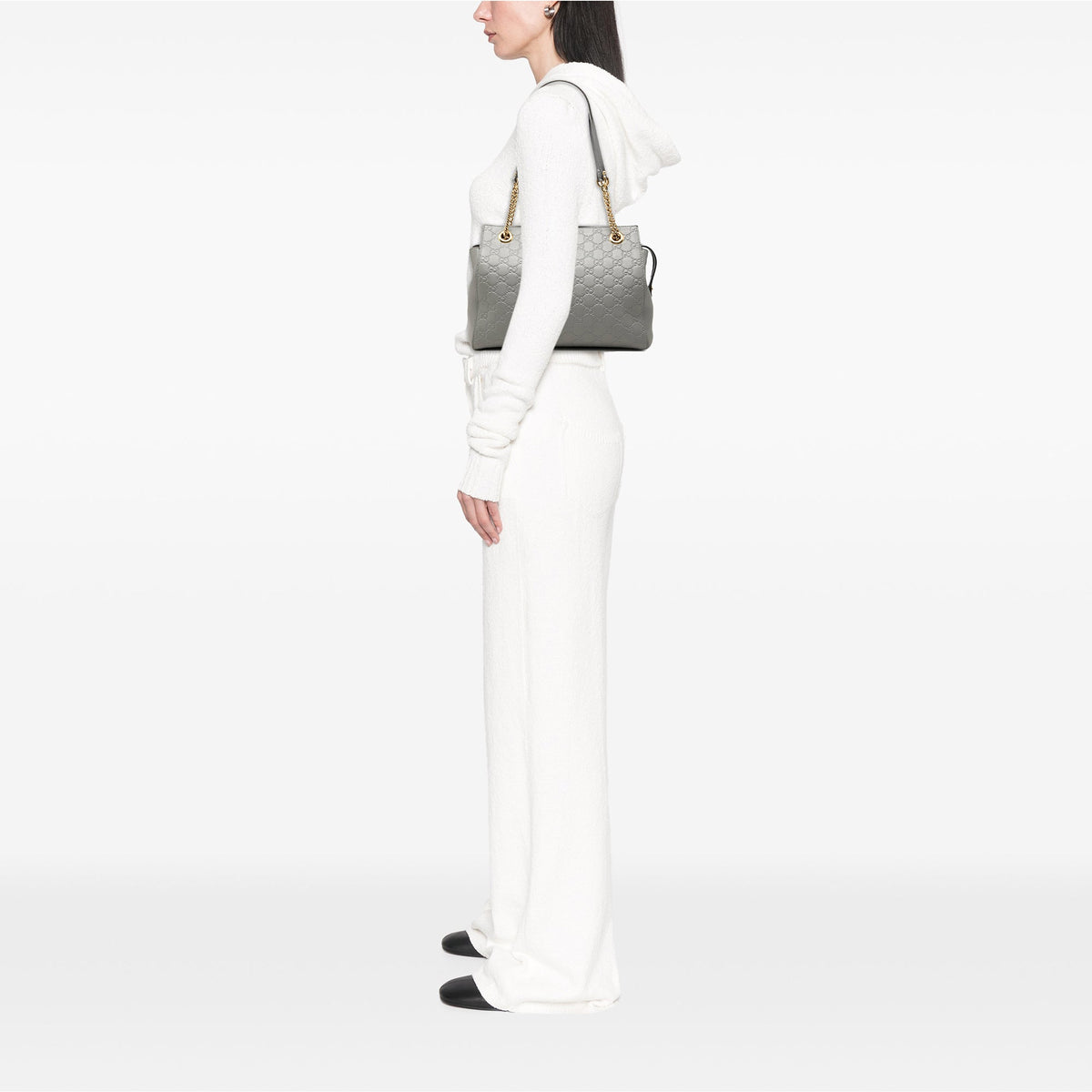 Gucci Medium Guccissima Soft Shoulder Bag