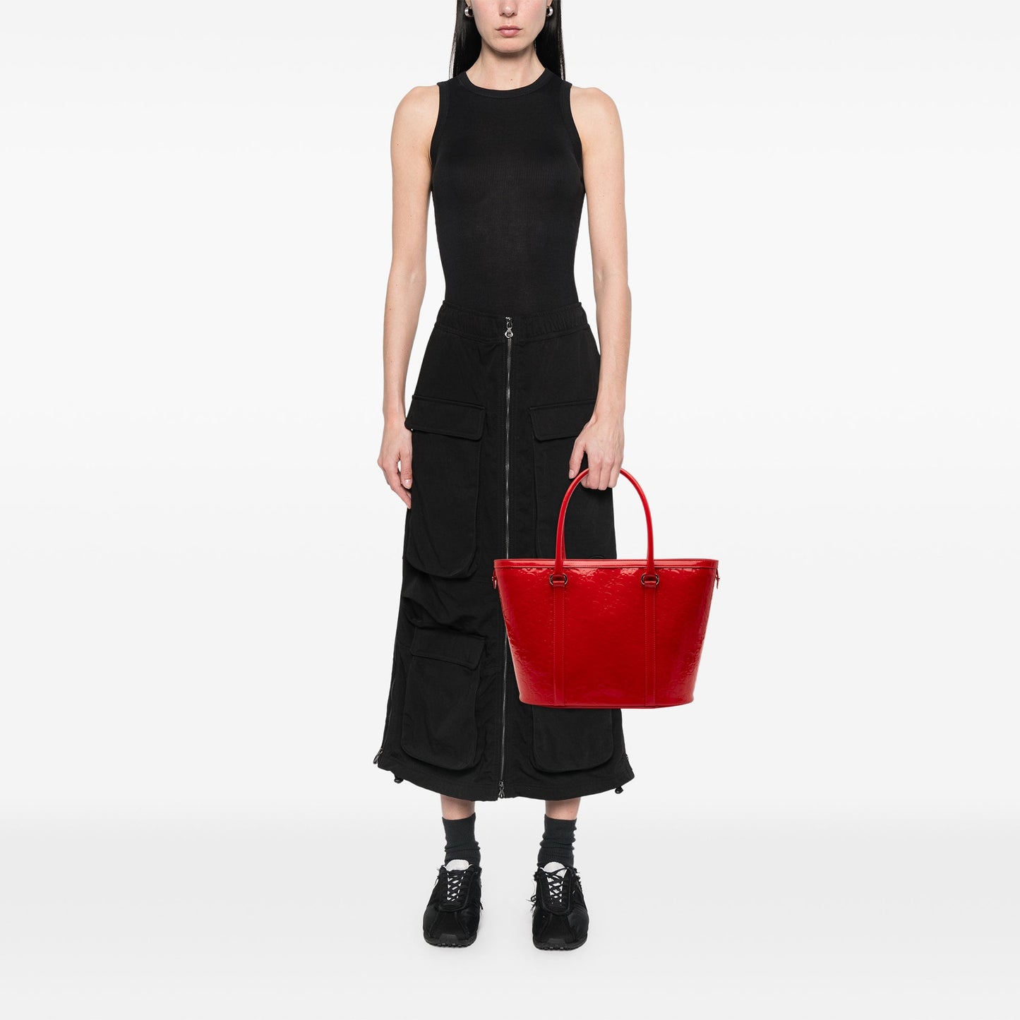 Dior Diorissimo Trotter Patent Tote