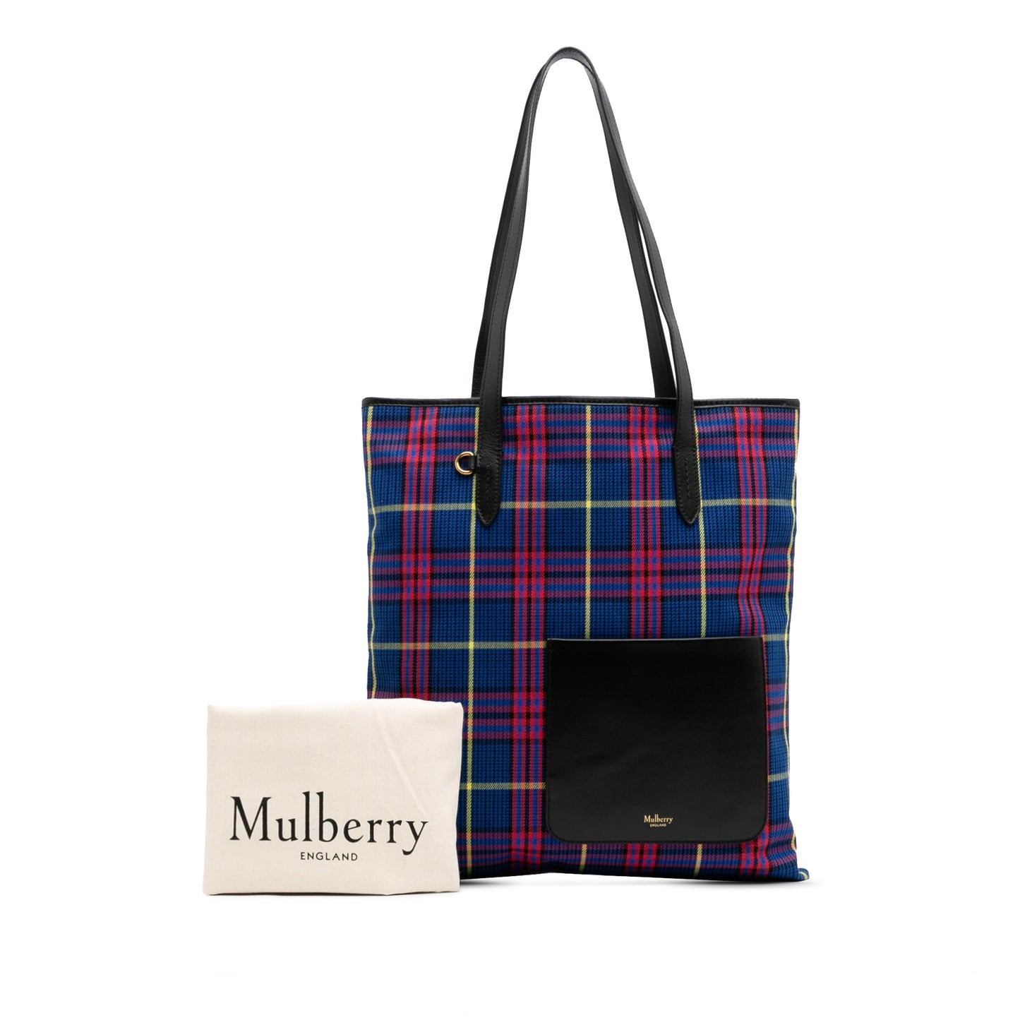 Mulberry Plaid Canvas Tote