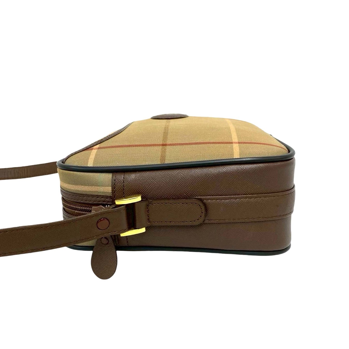 Burberry Vintage Check Canvas Crossbody