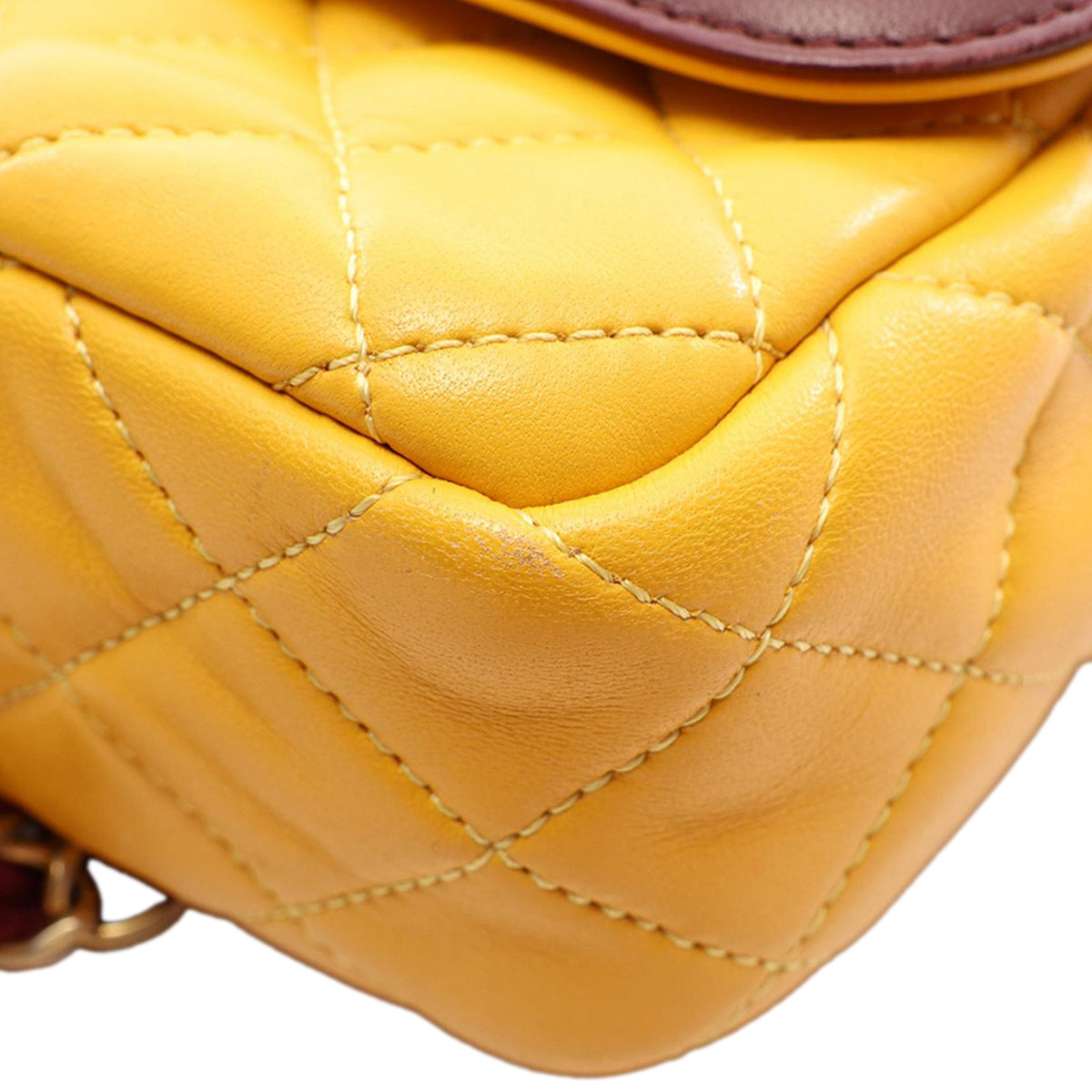 Chanel Medium Quilted Lambskin Two Tone Day Flap