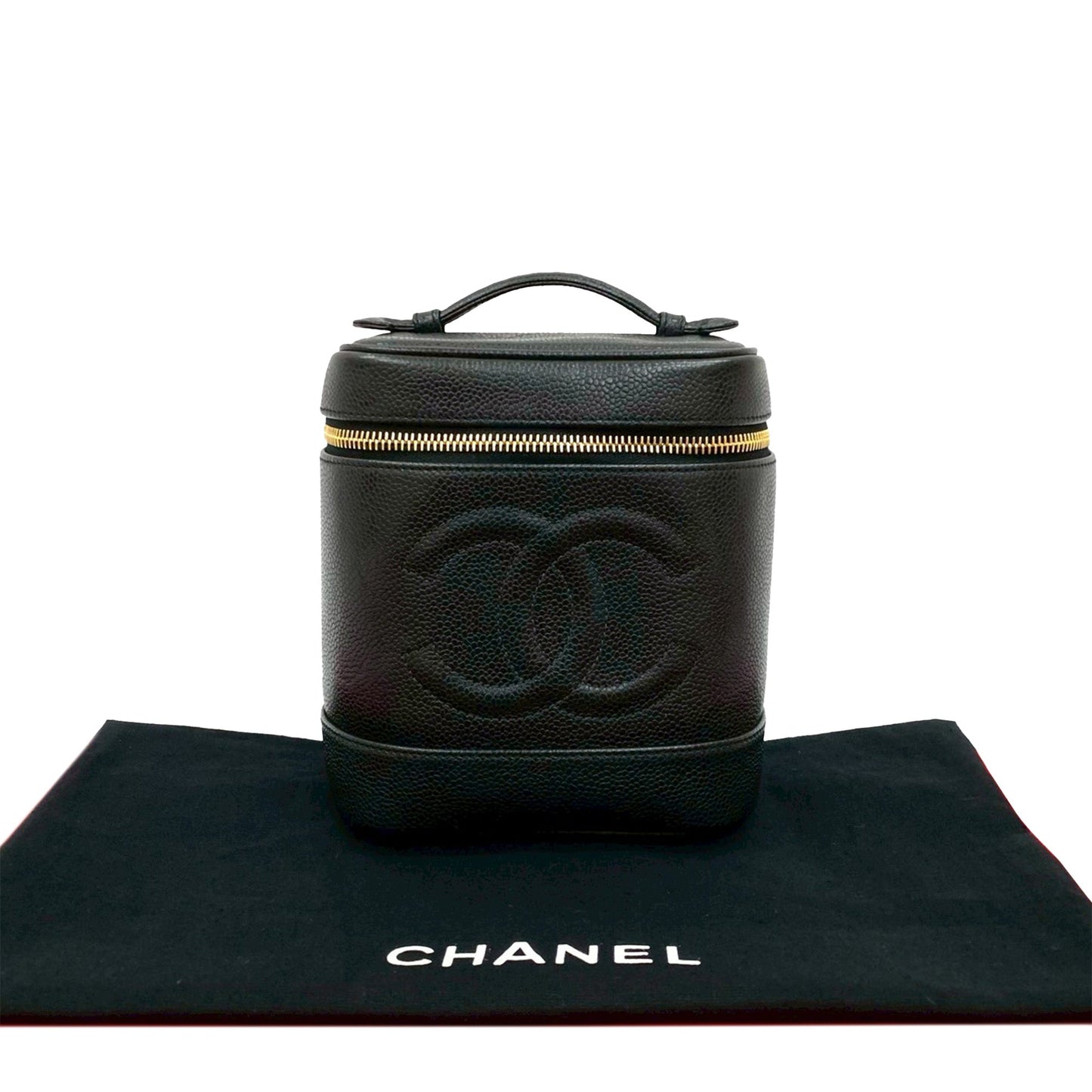 Chanel CC Caviar Vanity Case