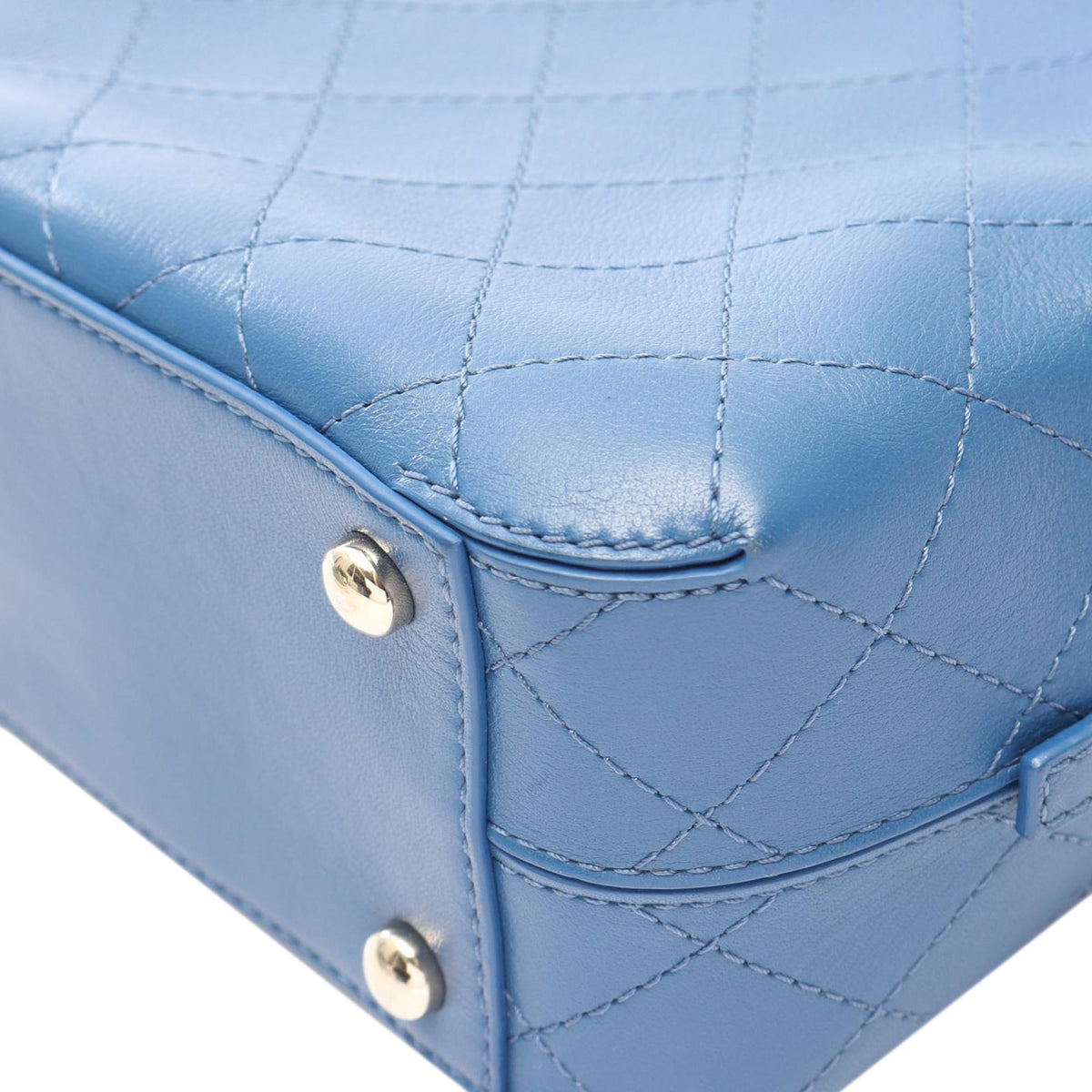 Chanel CC Stitched Calfskin Enamel Camera Bag