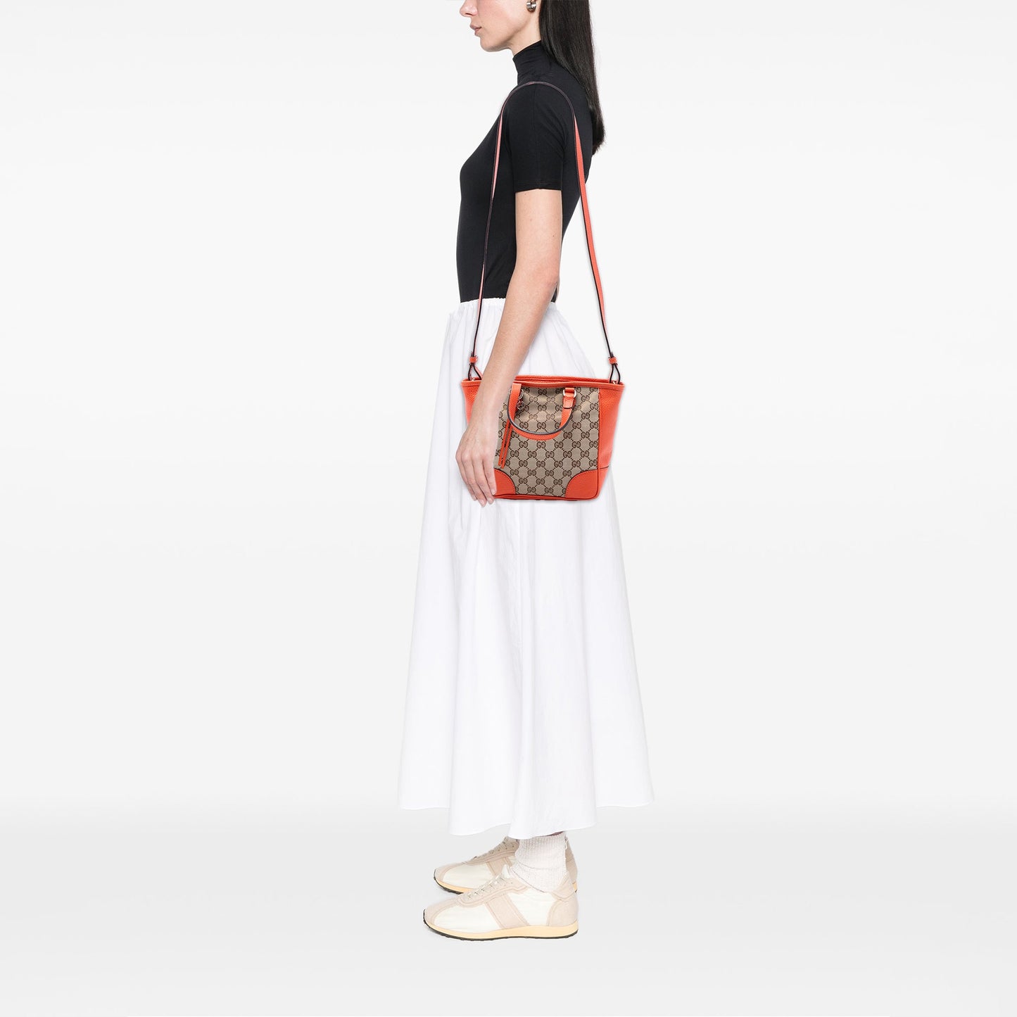 Gucci Small GG Canvas Bree Satchel