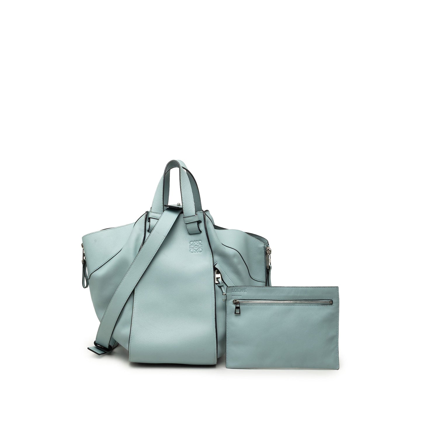 LOEWE Medium Leather Hammock Satchel