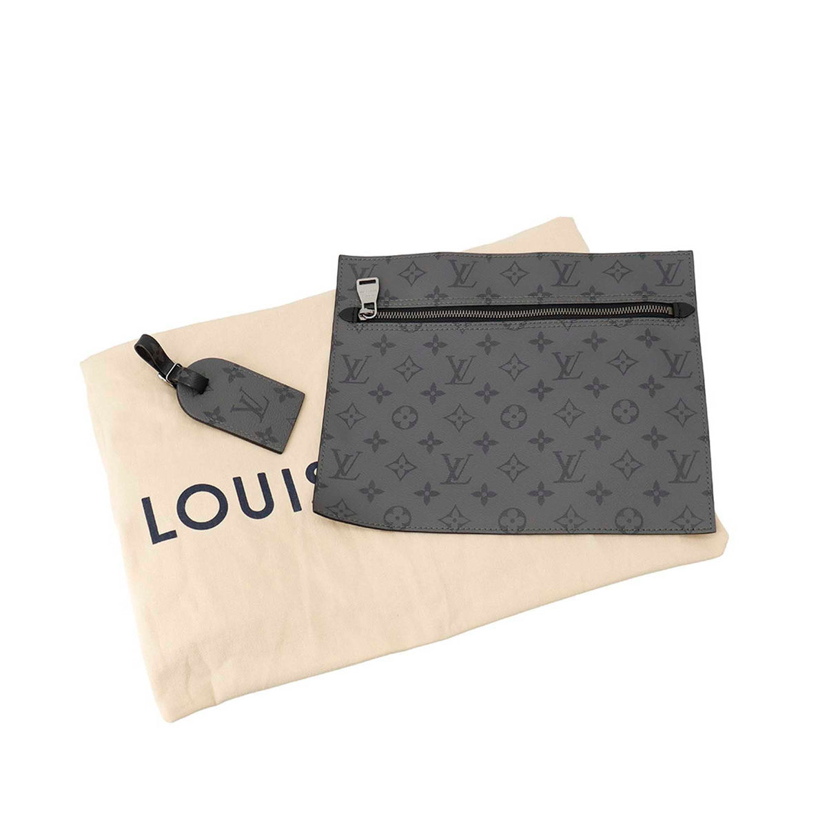 Louis Vuitton Monogram Eclipse Cabas Zippe GM