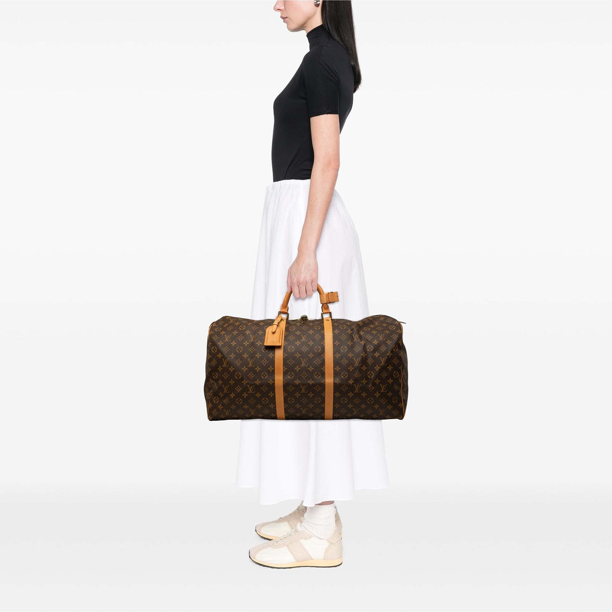 Louis Vuitton Monogram Keepall 60 — Brown
