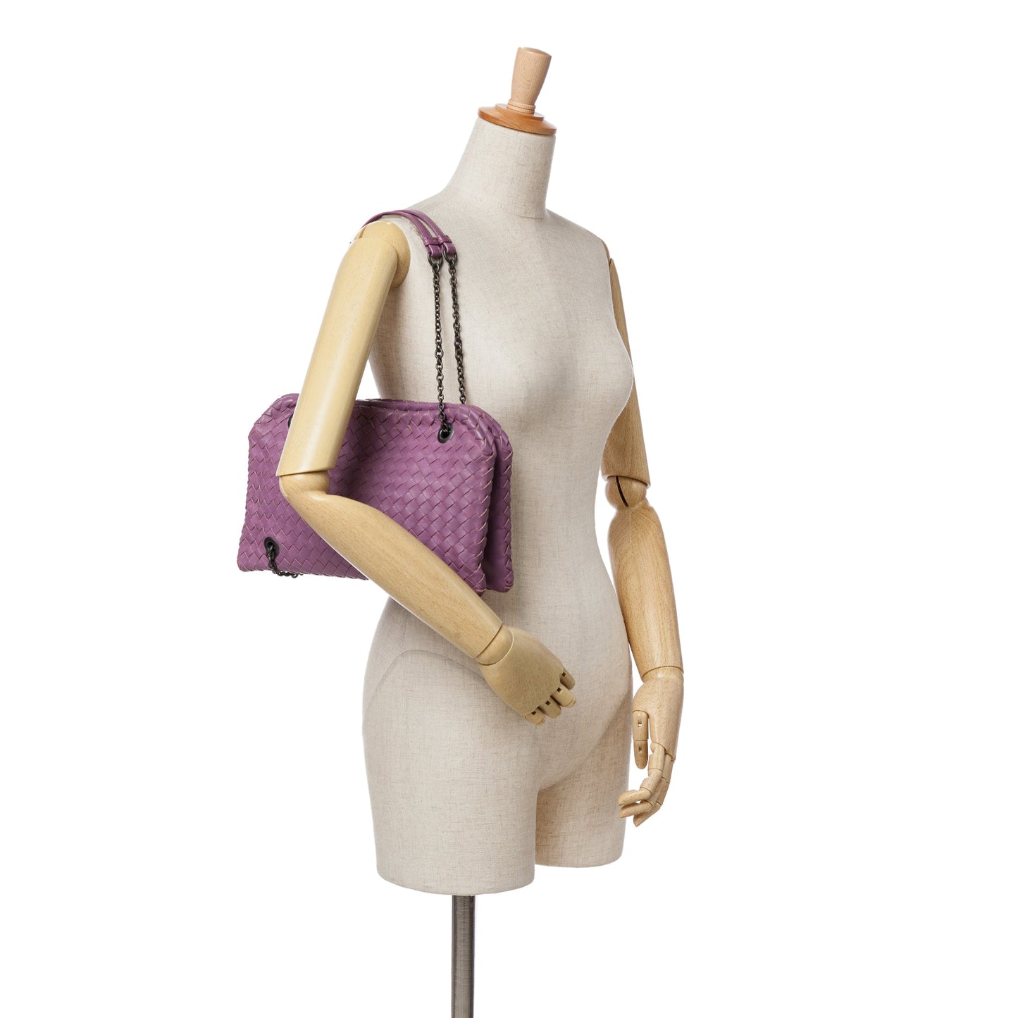 Bottega Veneta Nappa Intrecciato Duo Shoulder Bag