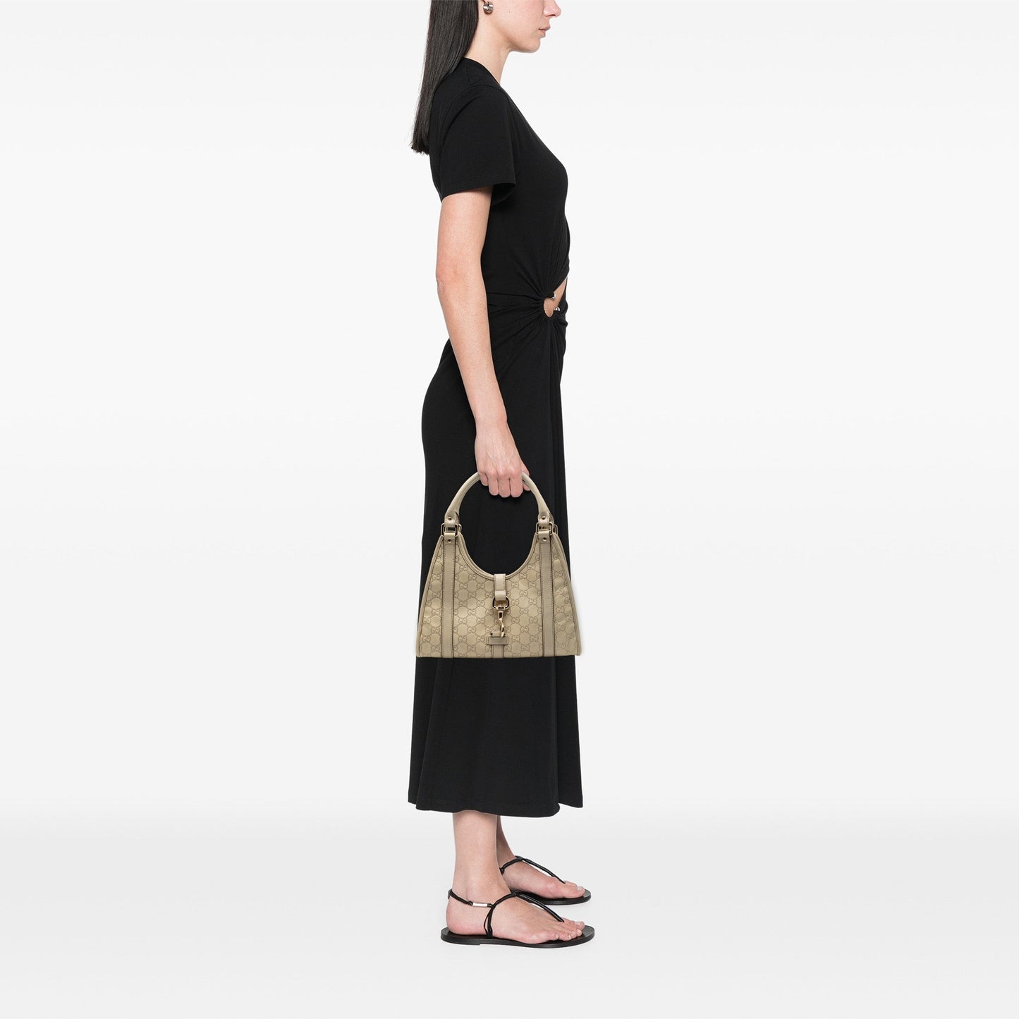 Gucci Guccissima Jackie Joy Bardot Shoulder Bag