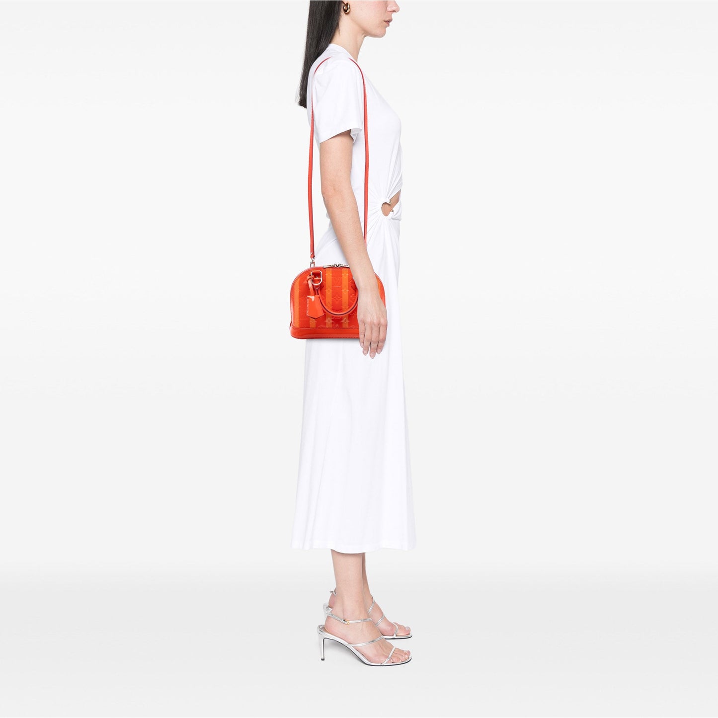 Louis Vuitton Monogram Vernis Rayures Alma BB