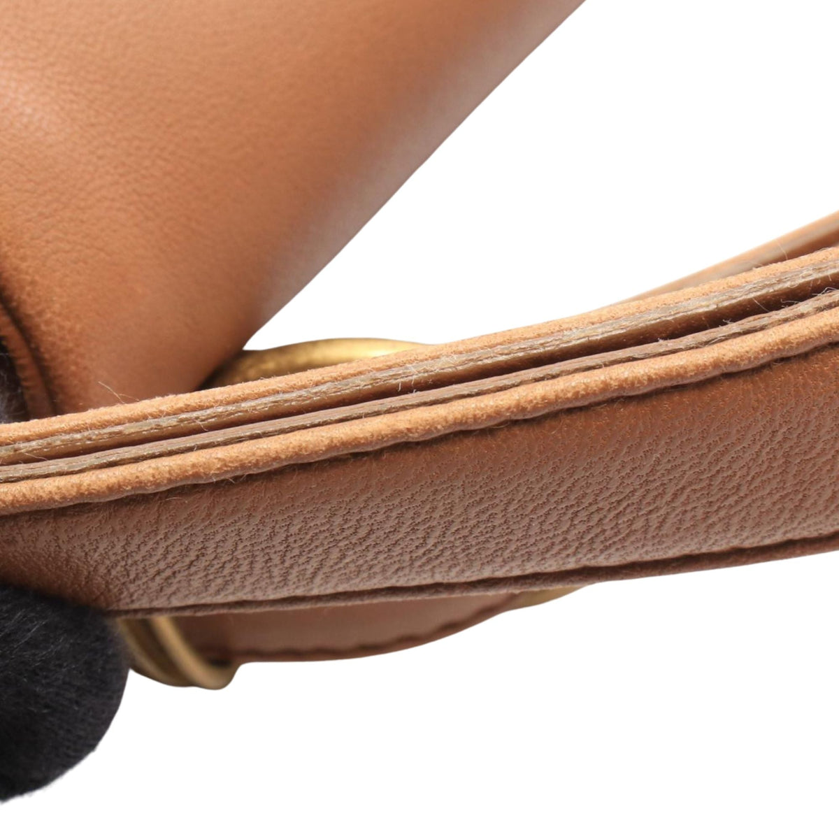 Bottega Veneta Nappa Intrecciato Trimmed Napoli Handbag — Brown
