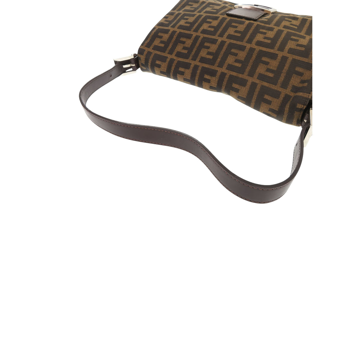 Fendi Zucca Canvas Mamma Forever — Brown