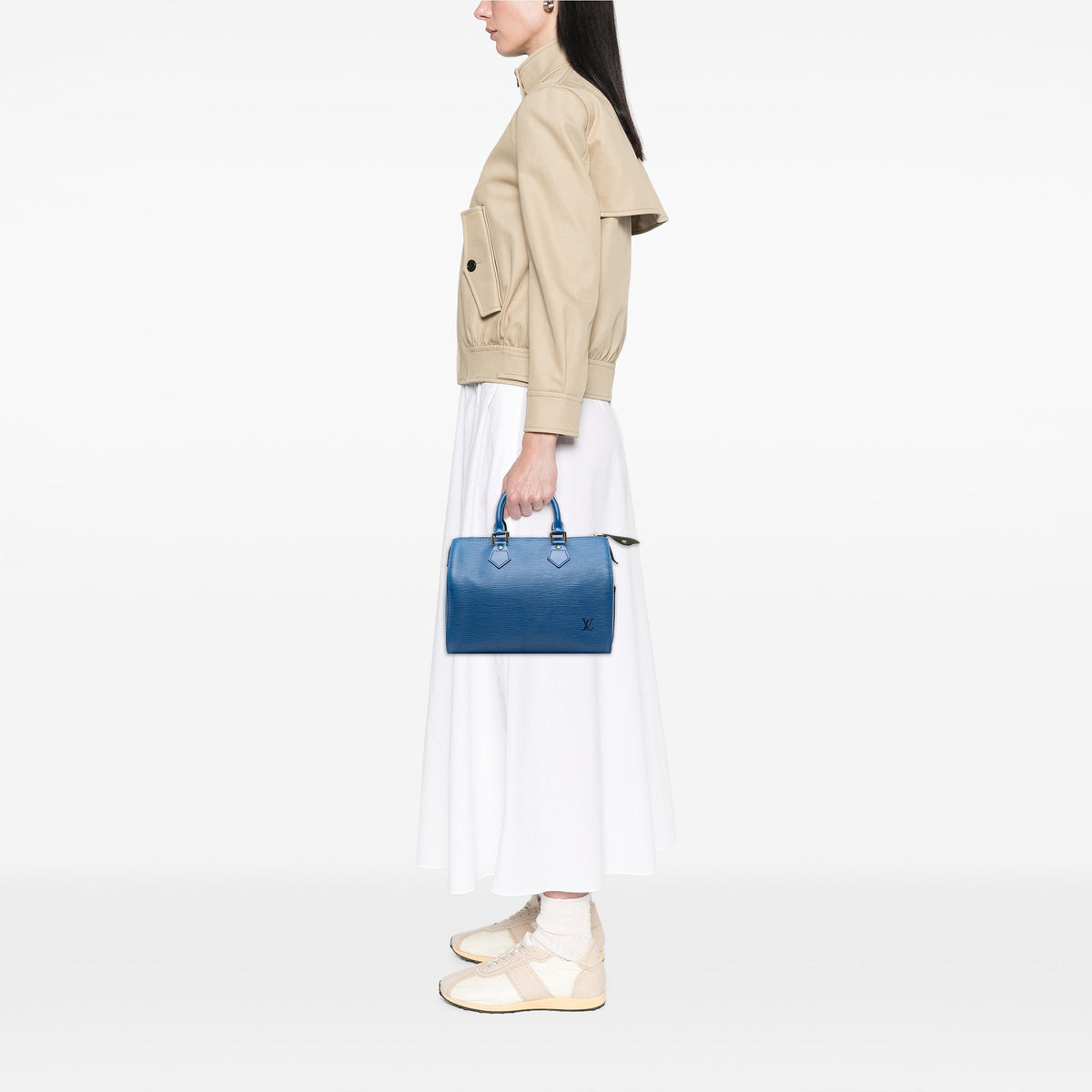 Louis Vuitton Epi Speedy 25 — Blue
