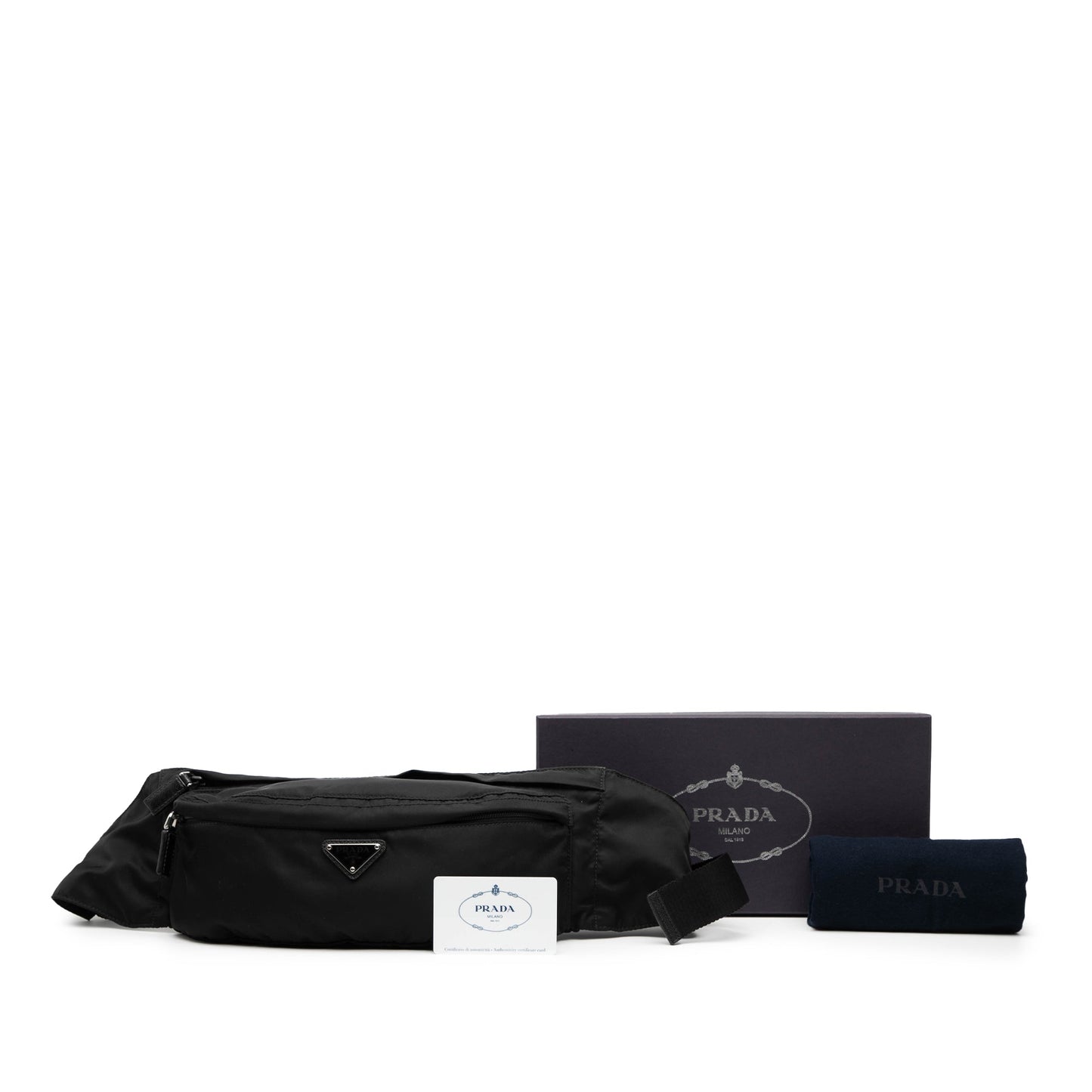 Prada Tessuto Multi Pocket Belt Bag