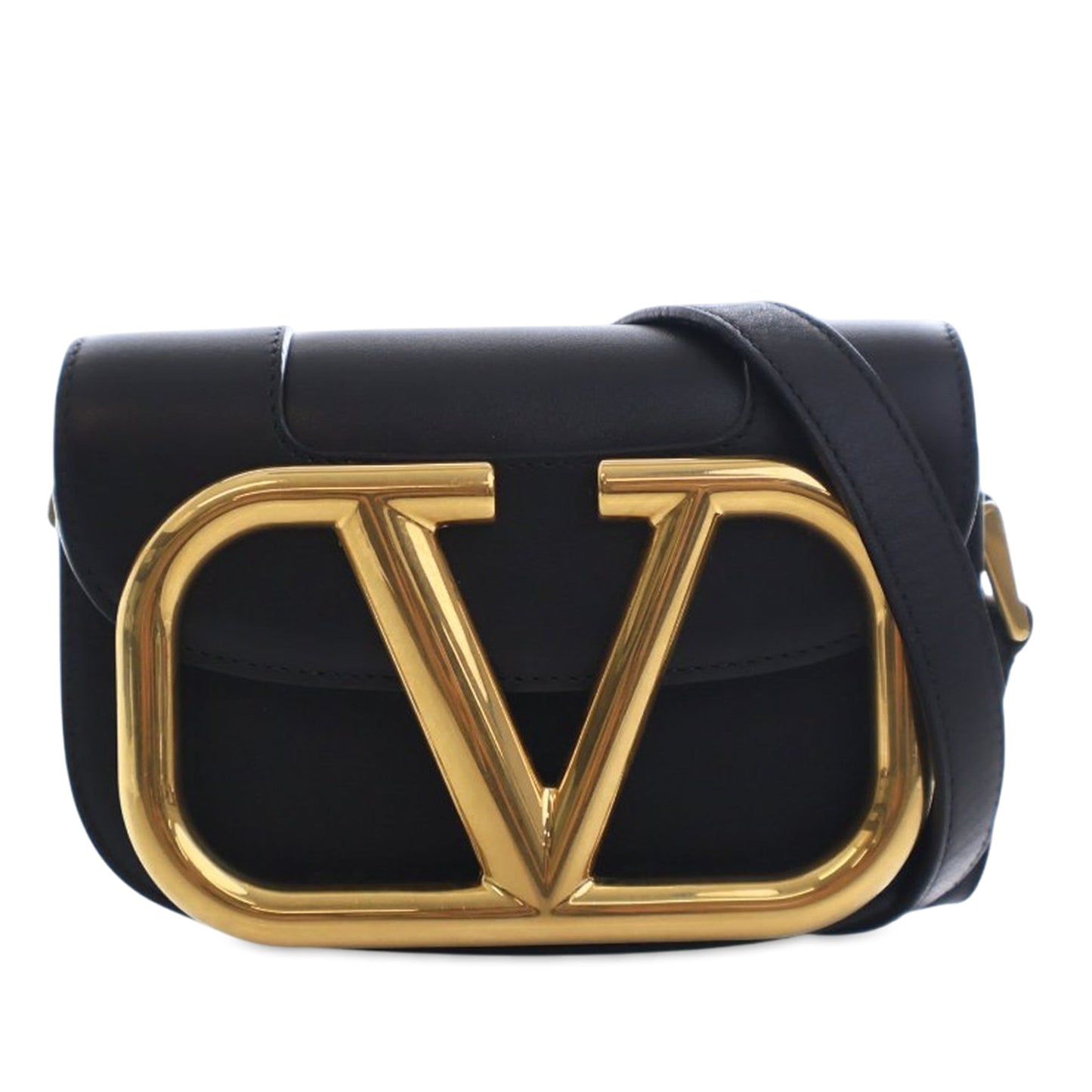 Valentino Small Leather Supervee Crossbody