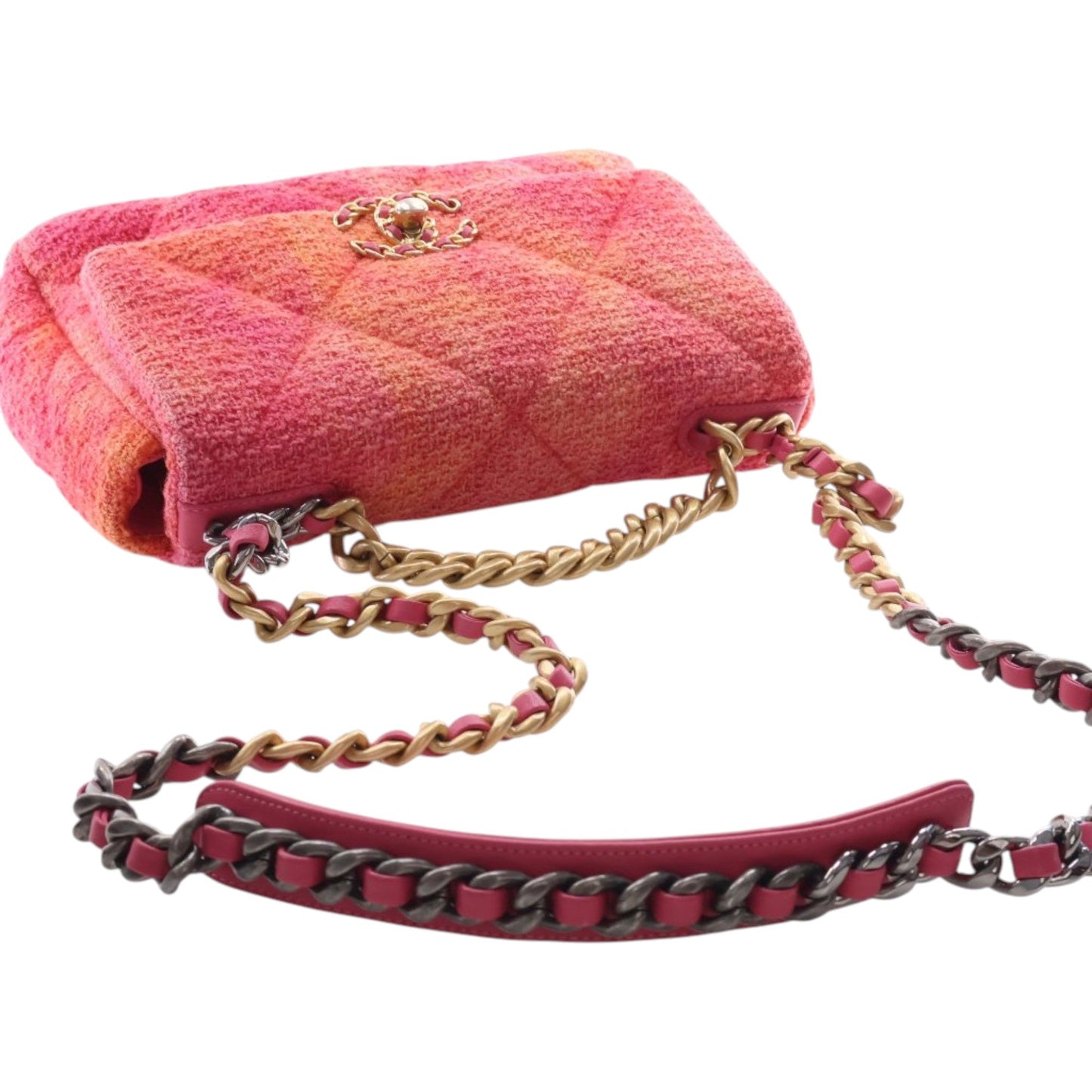 Chanel Medium Tweed Ombre 19 Flap