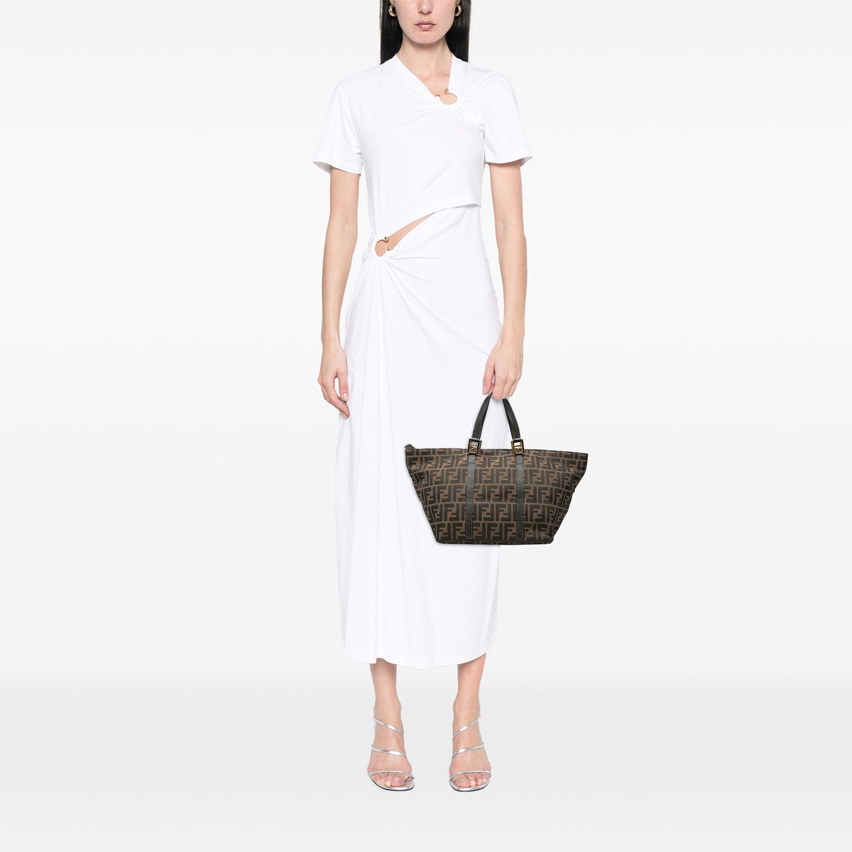 Fendi Zucca Canvas Tote