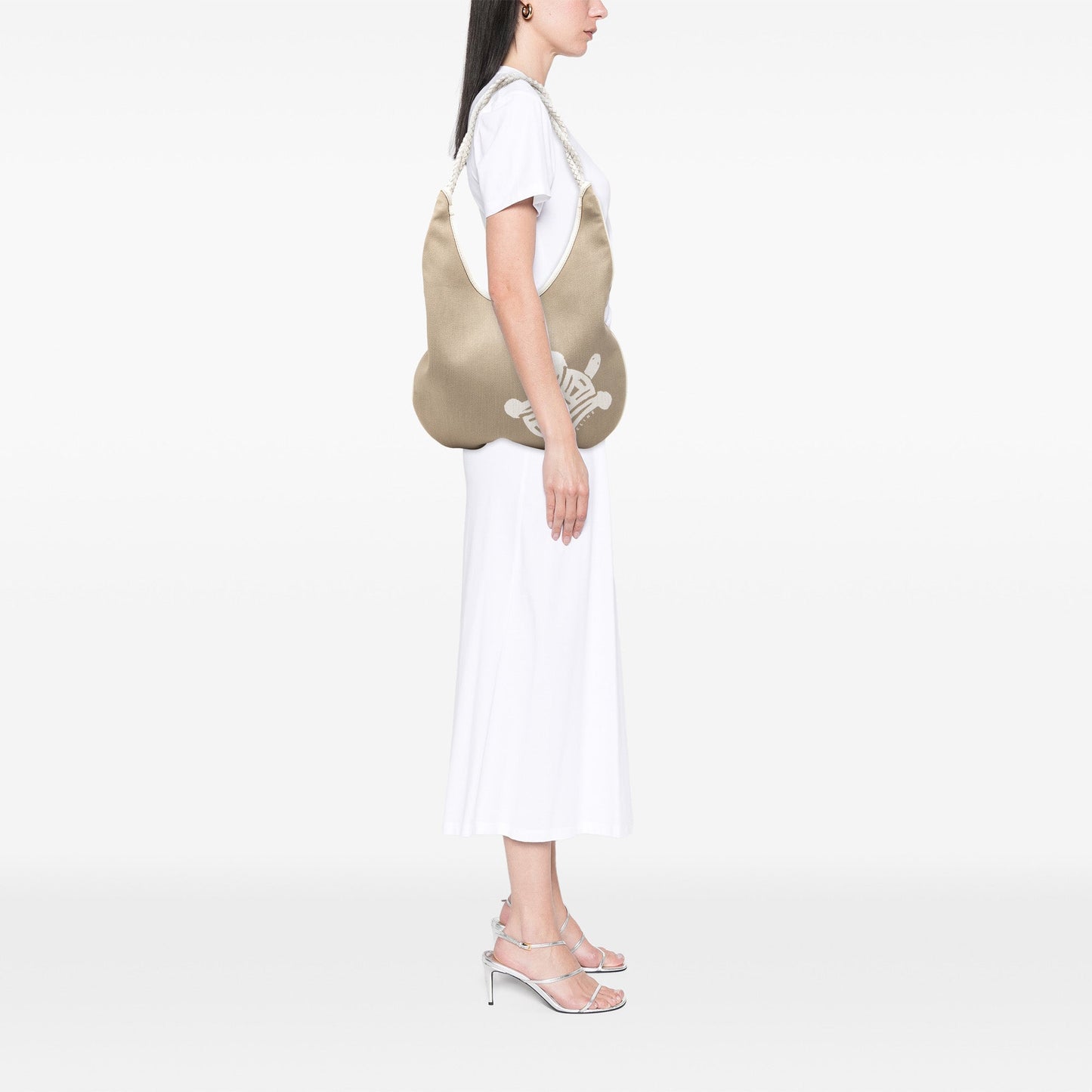 Celine Canvas Turtle Hobo