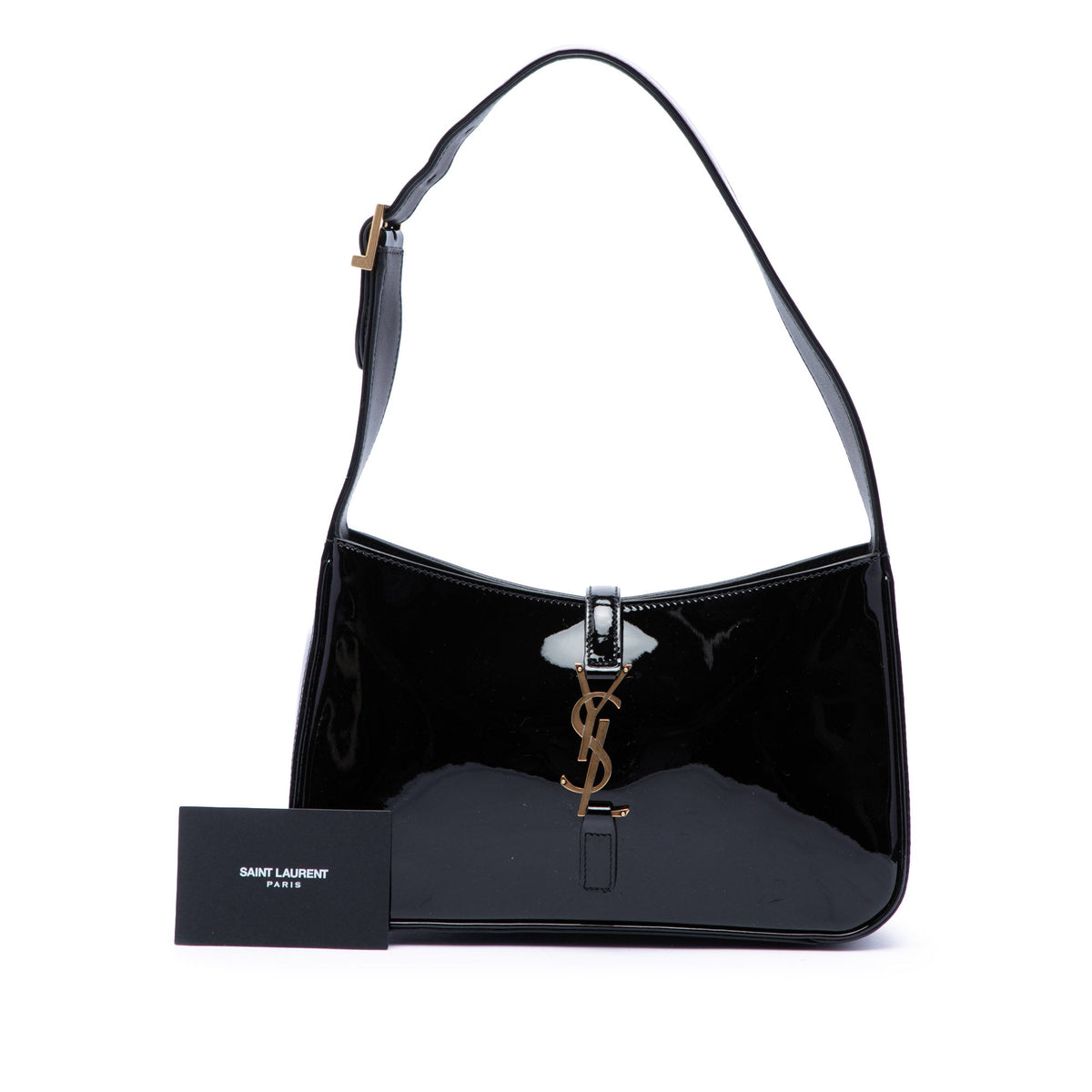 Saint Laurent Patent Le 5 a 7 — Black