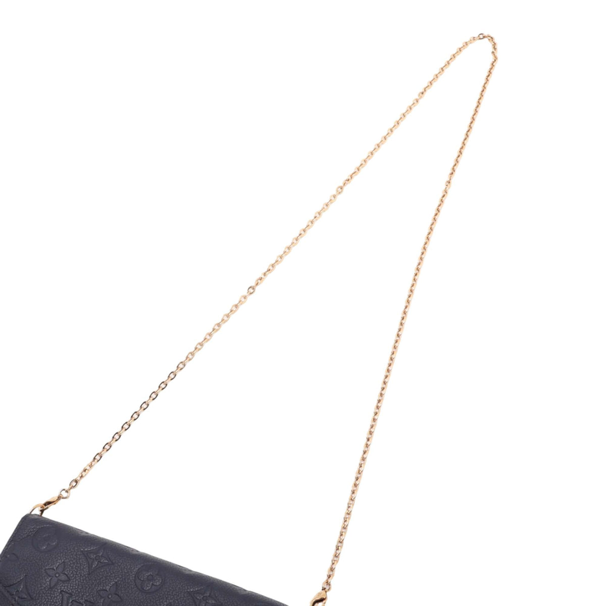 Louis Vuitton Monogram Empreinte Pochette Felicie — Blue