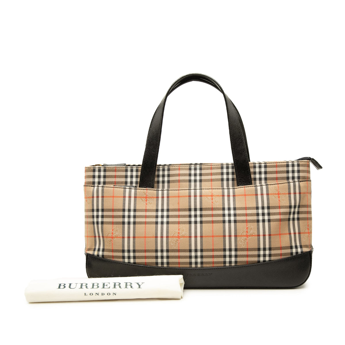 Burberry Haymarket Check Canvas Tote
