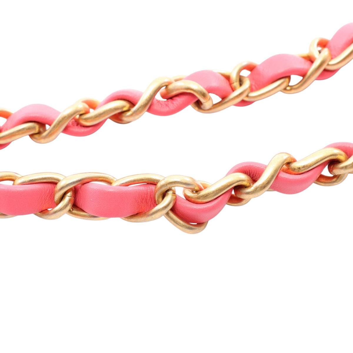 Chanel Mini Quilted Lambskin Acrylic Coco Love Flap — Pink