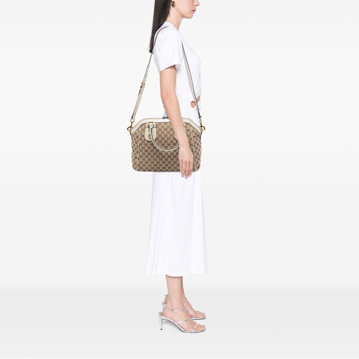 Gucci GG Canvas Scarlett Satchel