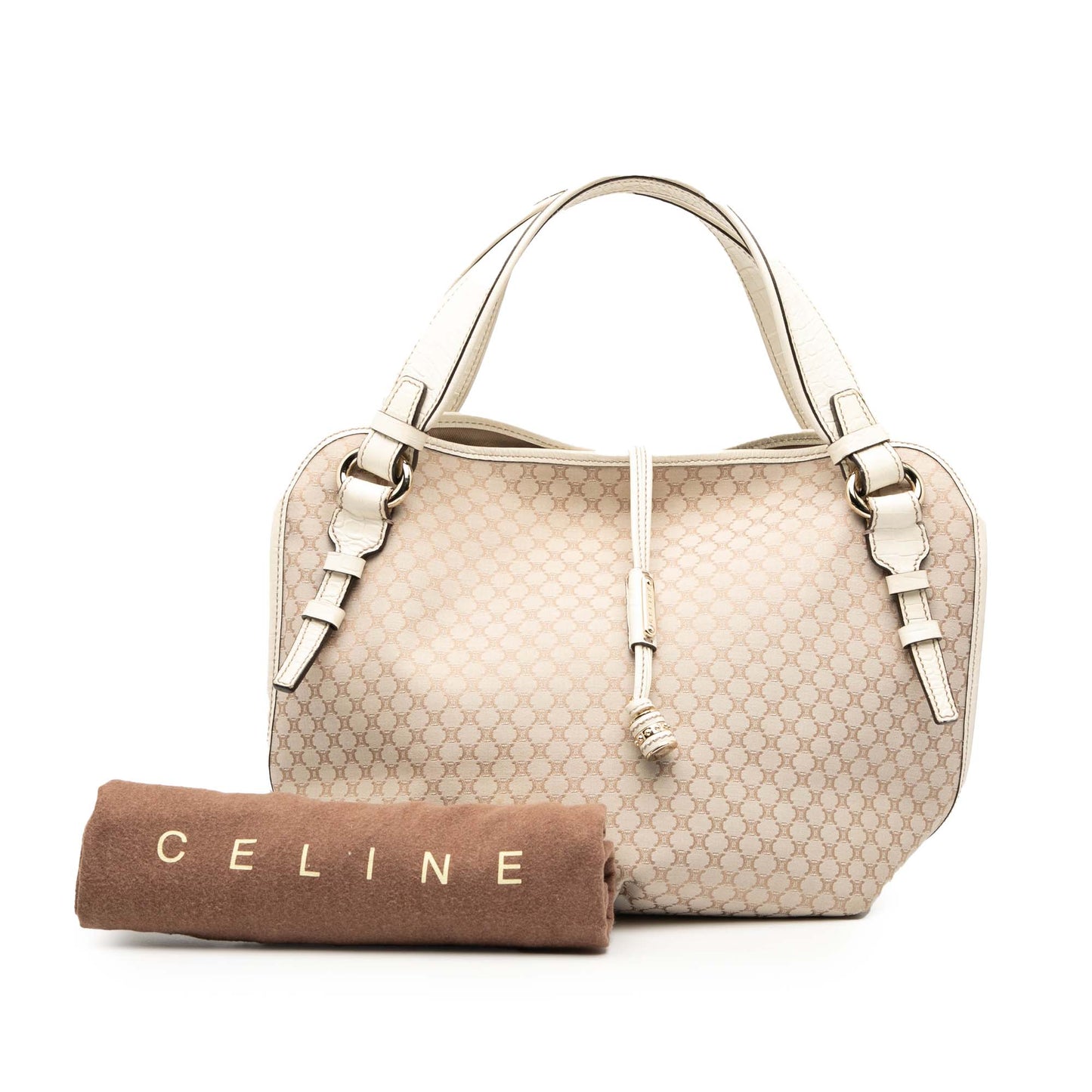 Celine Macadam Canvas Bittersweet Hobo
