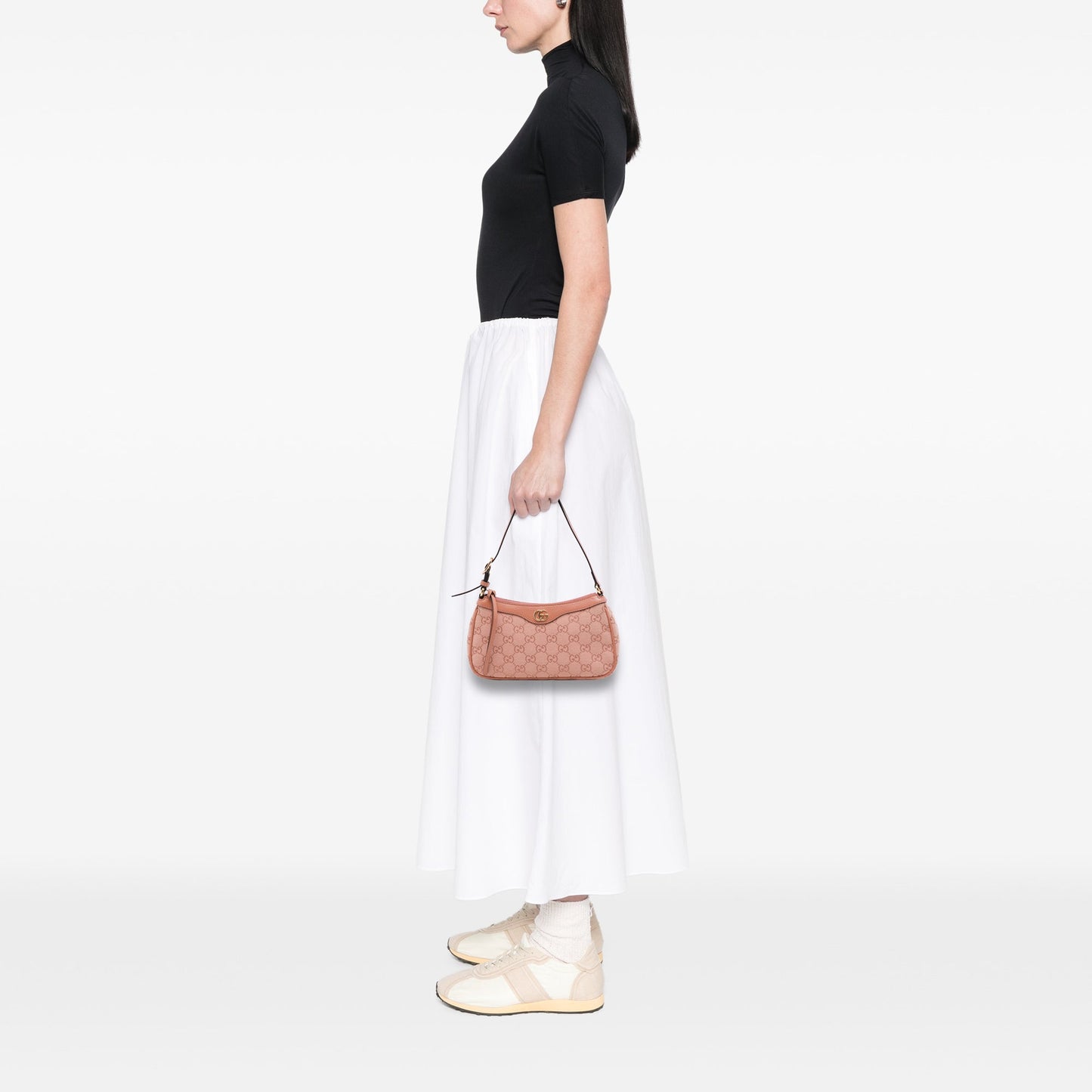 Gucci Small GG Canvas Ophidia Shoulder Bag
