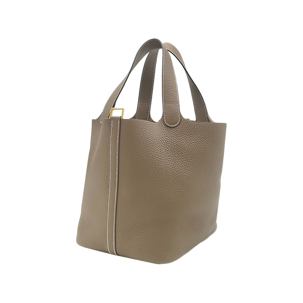Hermès Clemence Picotin Lock 22 — Gray
