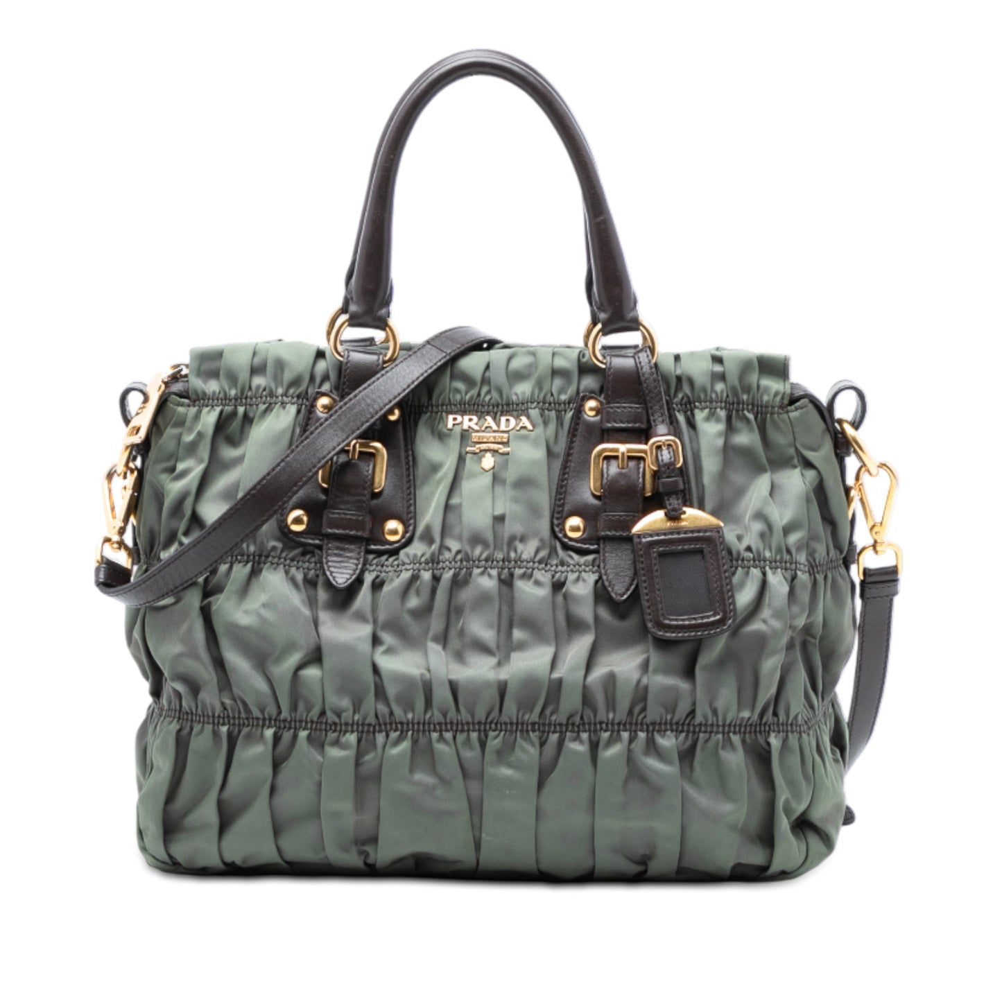 Prada Tessuto Gaufre Satchel