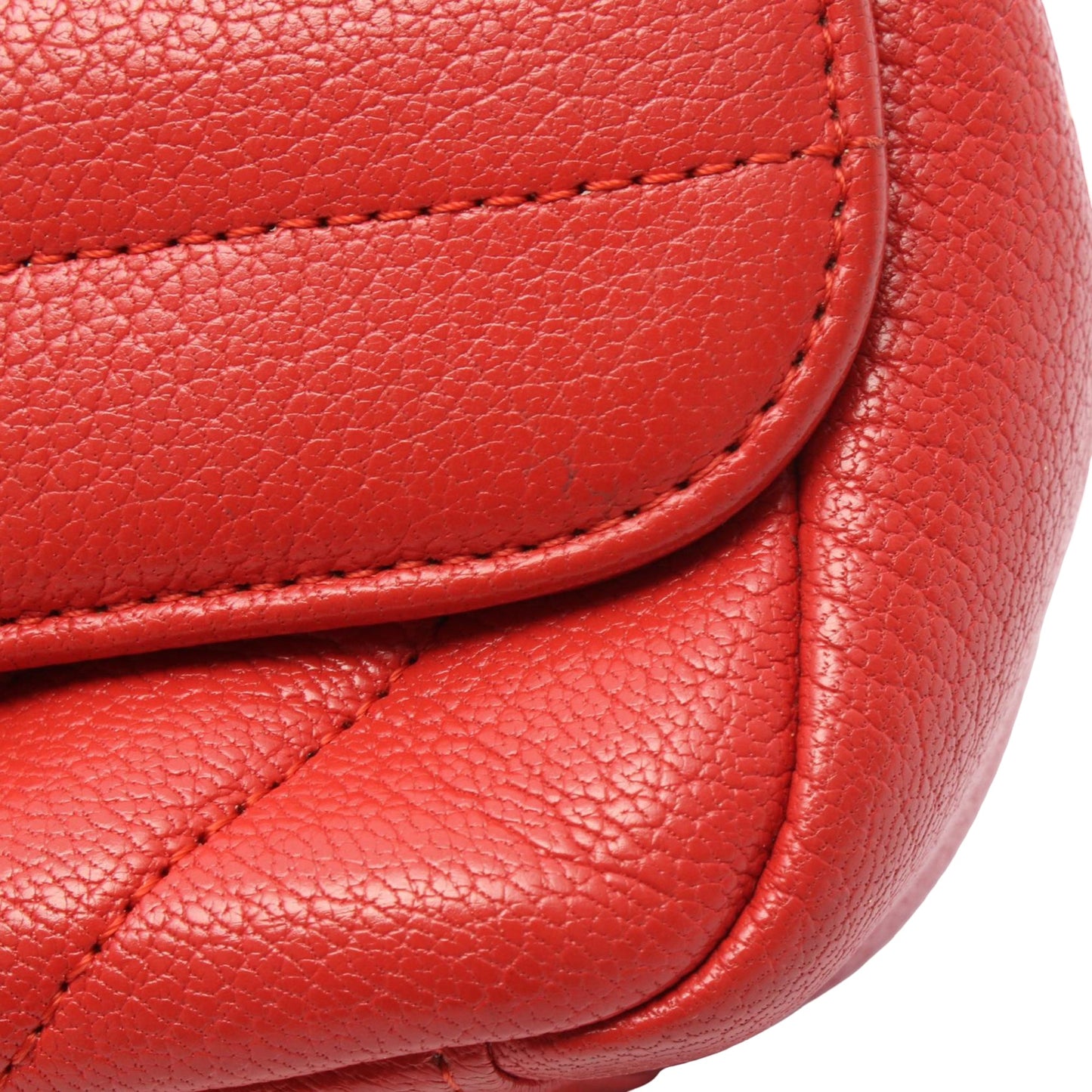 Chanel Small Diagonal Quilted Goatskin Flap