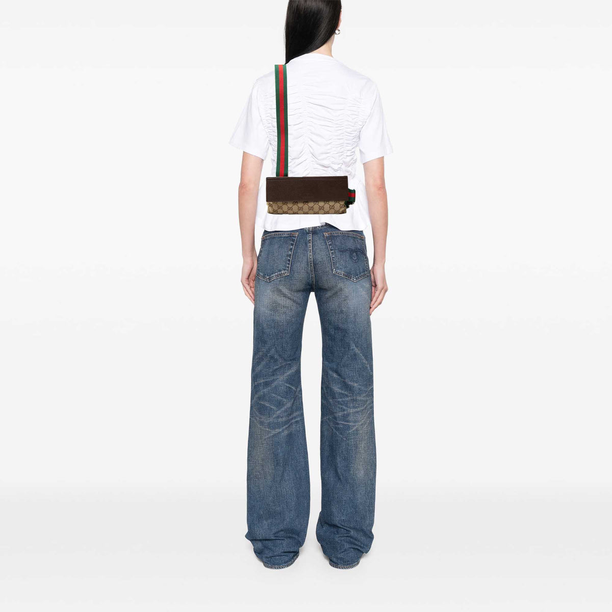 Gucci GG Canvas Web Crossbody