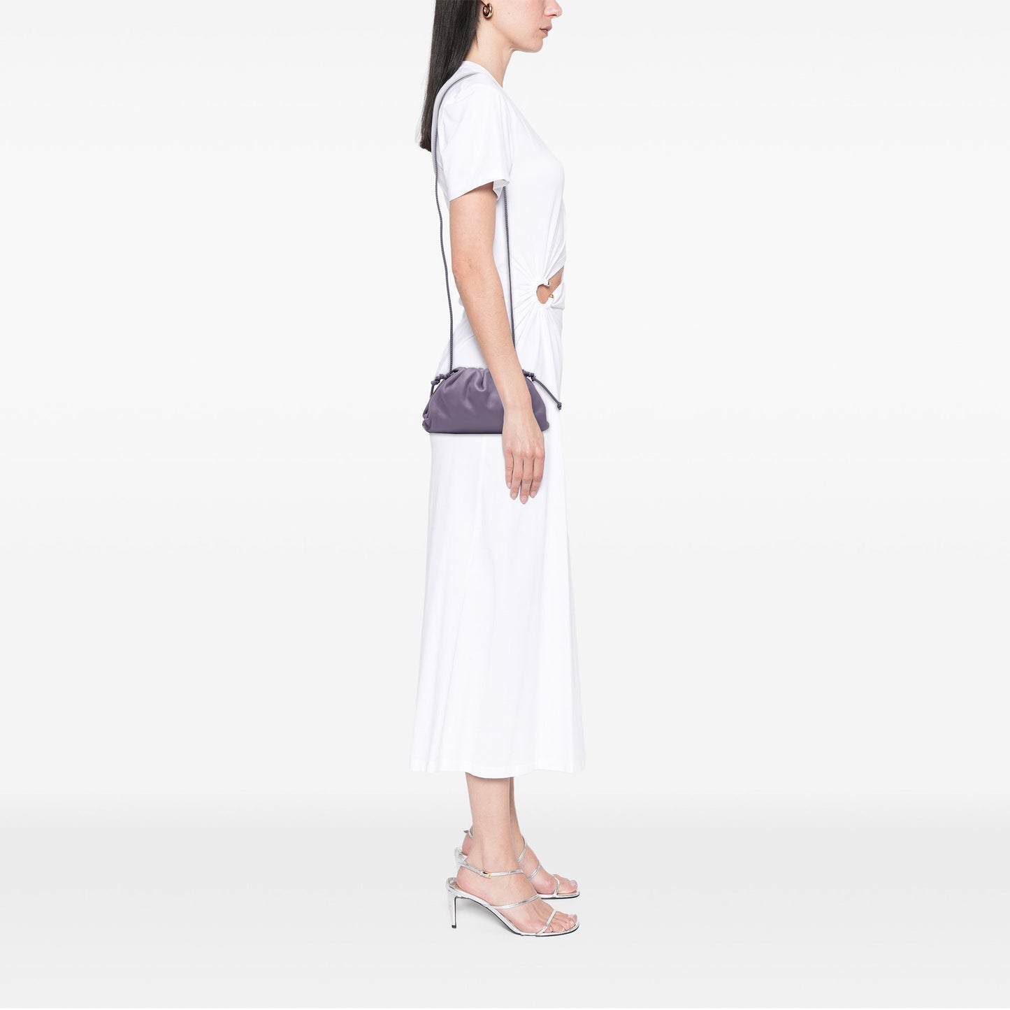 Bottega Veneta Lambskin The Mini Pouch Crossbody