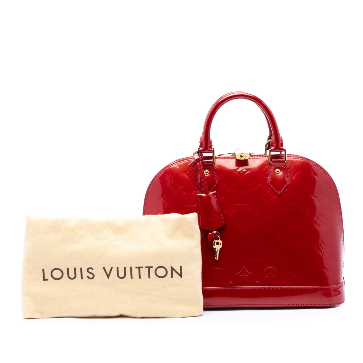 Louis Vuitton Monogram Vernis Alma PM