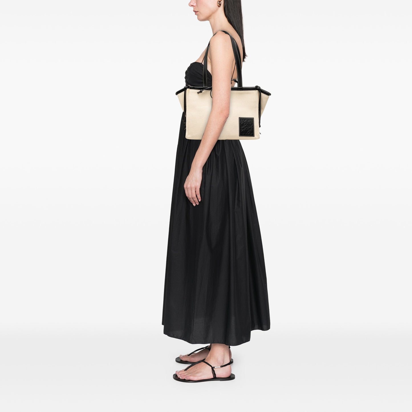 LOEWE Small Canvas Cushion Tote