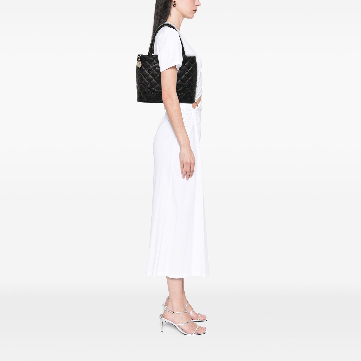 Chanel Caviar Medallion Tote