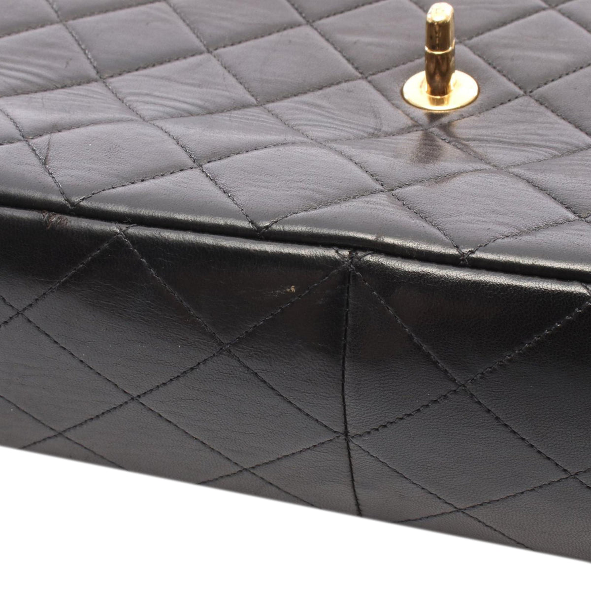 Chanel Medium CC Quilted Lambskin Single Flap