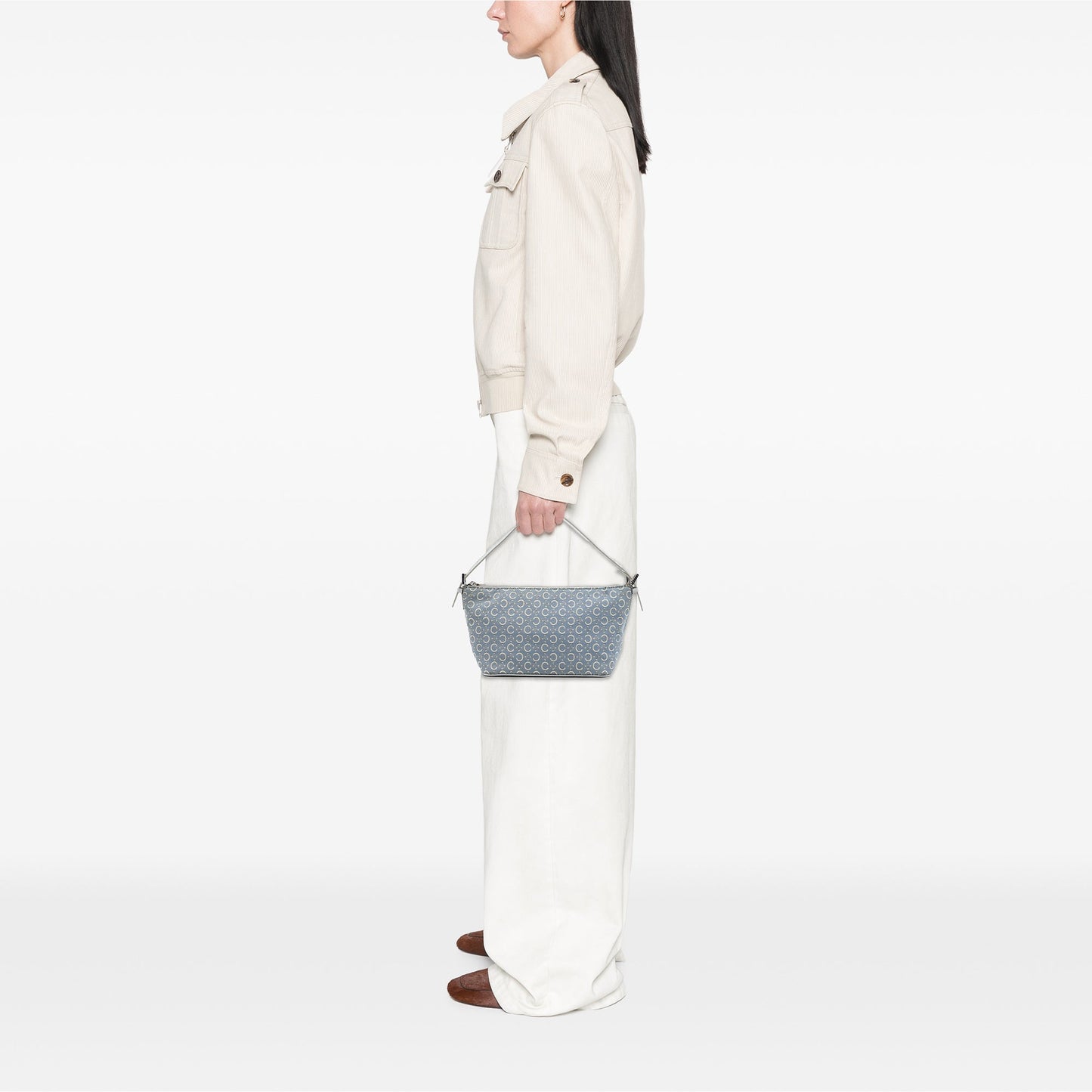 Celine C Macadam Canvas Handbag