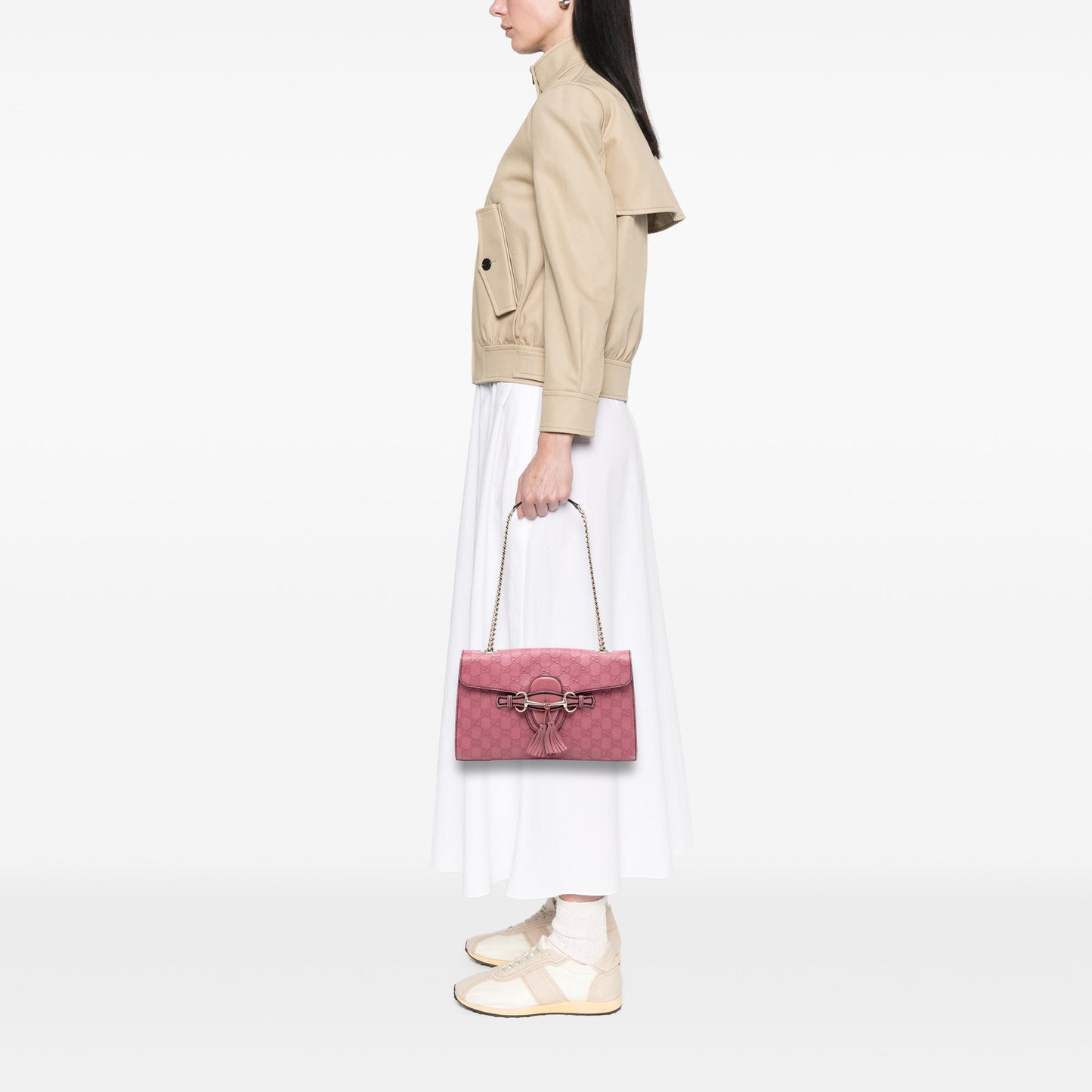 Gucci Medium Guccissima Emily Shoulder Bag