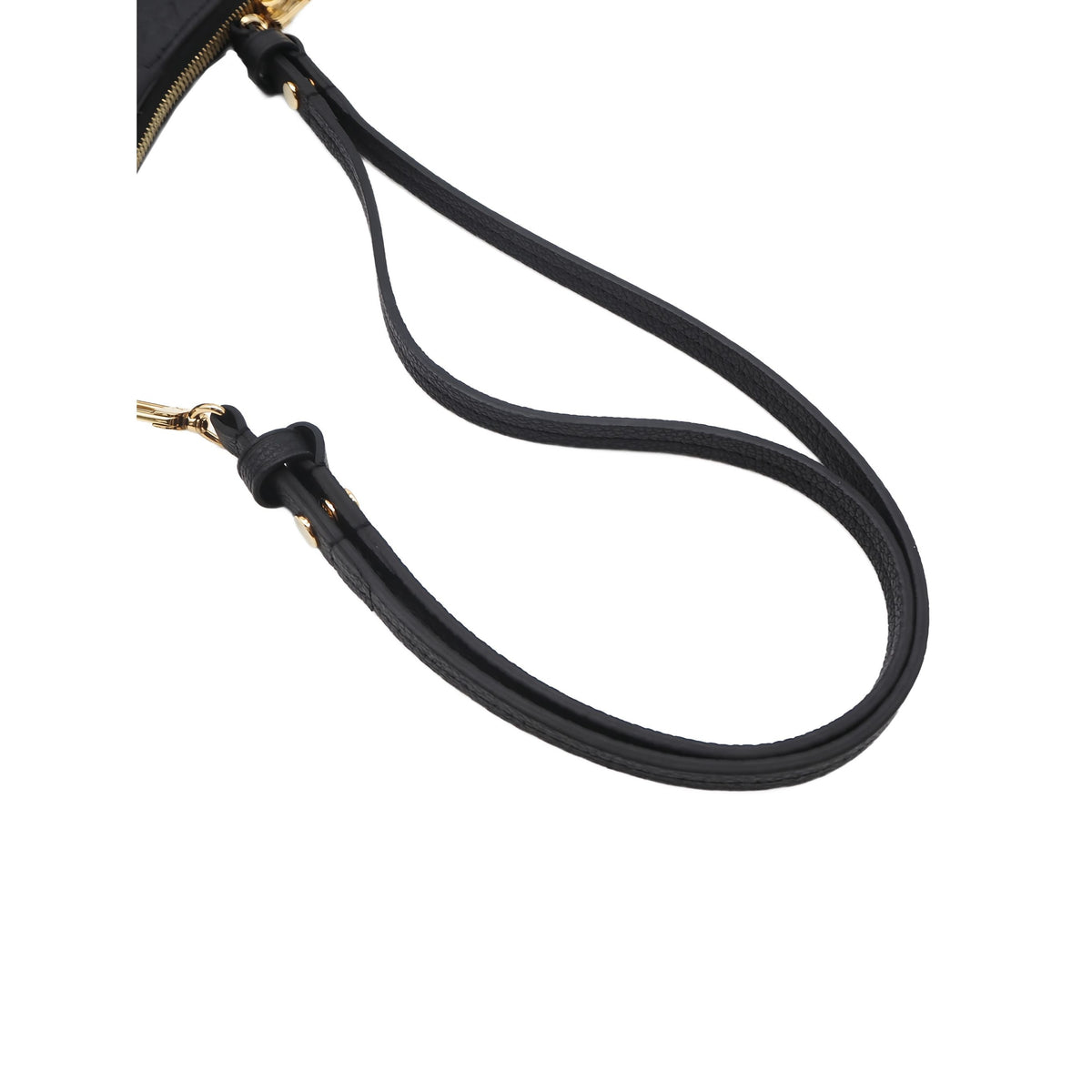 Louis Vuitton Monogram Empreinte Easy Pouch On Strap — Black