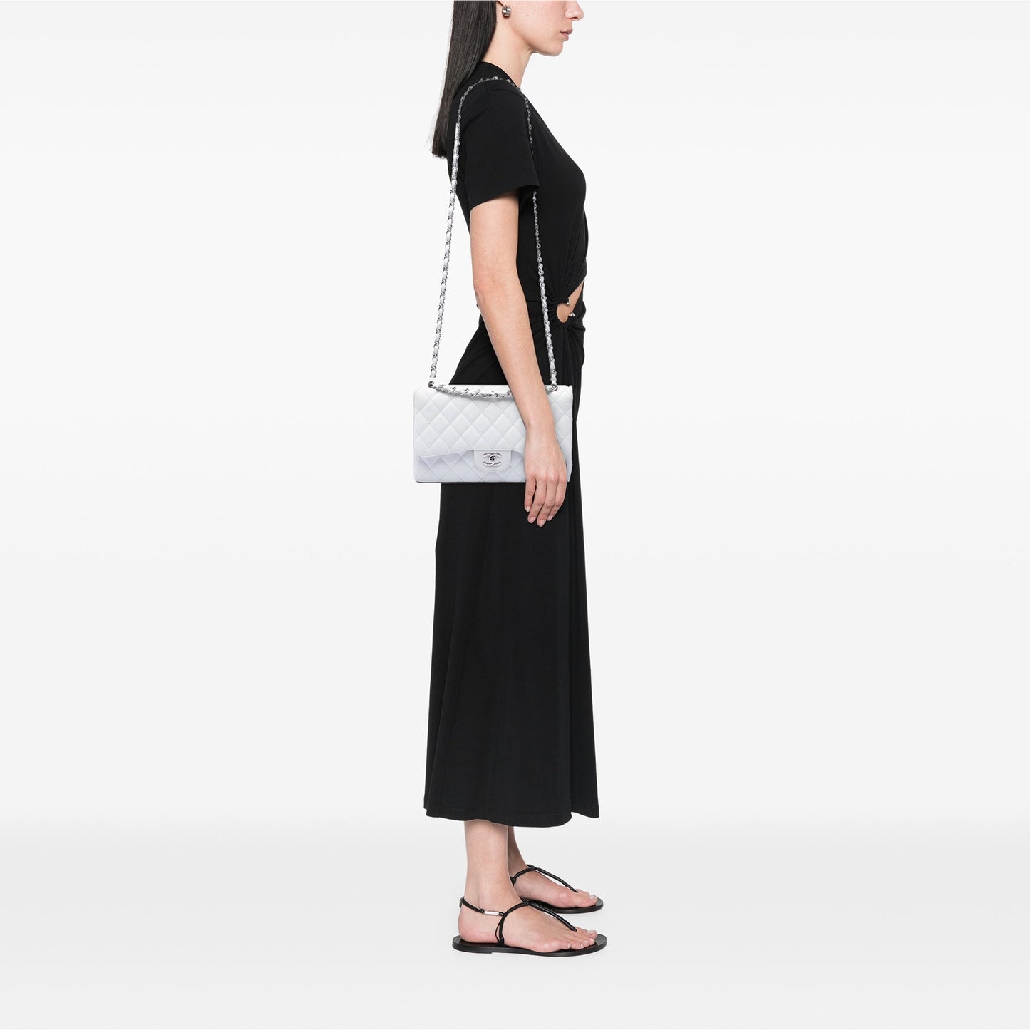 Chanel Jumbo Classic Caviar Double Flap