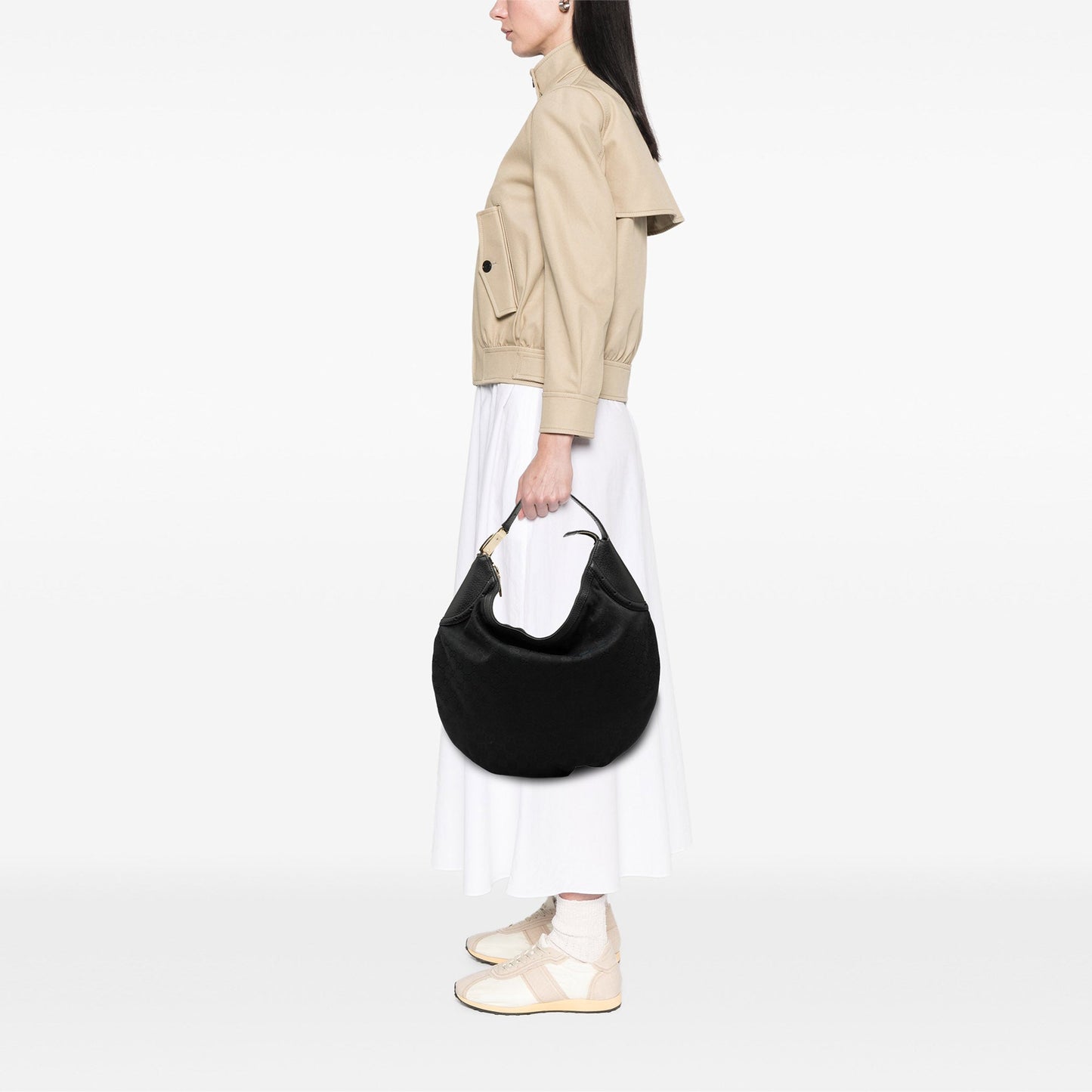 Gucci GG Canvas Hobo