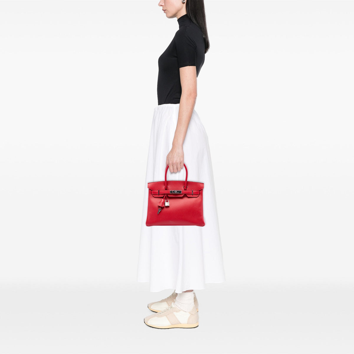 Hermès Epsom Birkin Retourne 30 — Red