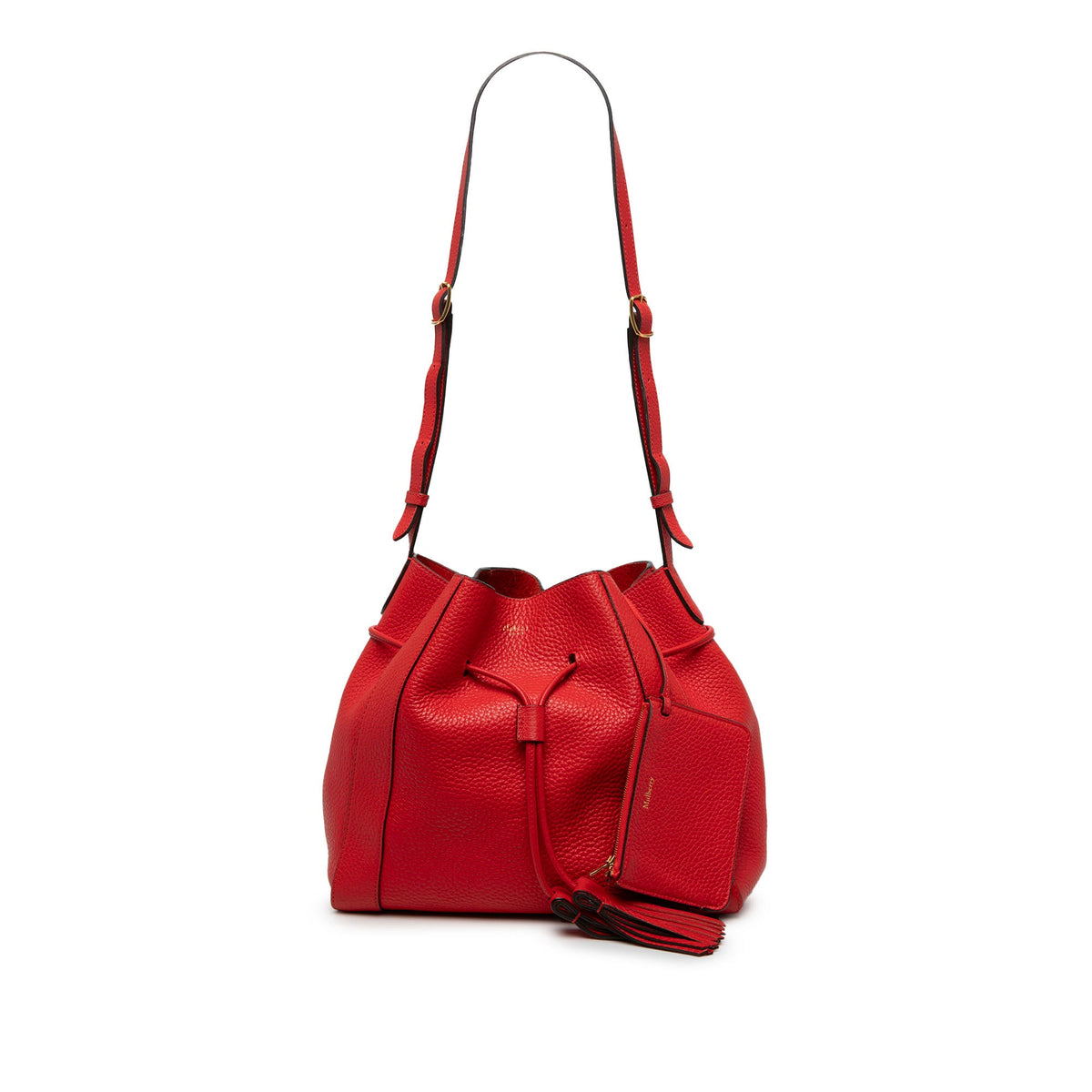Mulberry Leather Millie Tote — Red