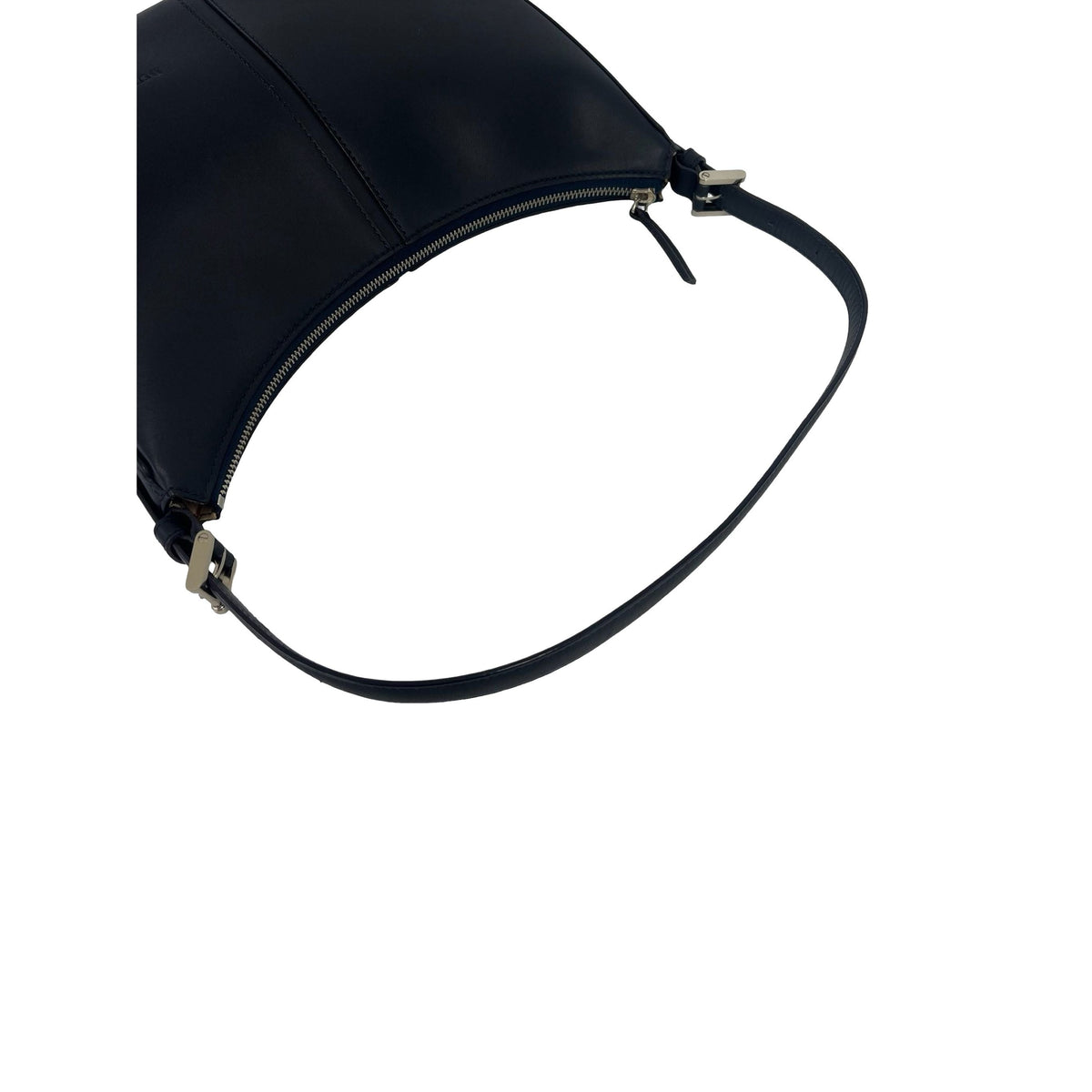 Burberry Leather Hobo — Blue