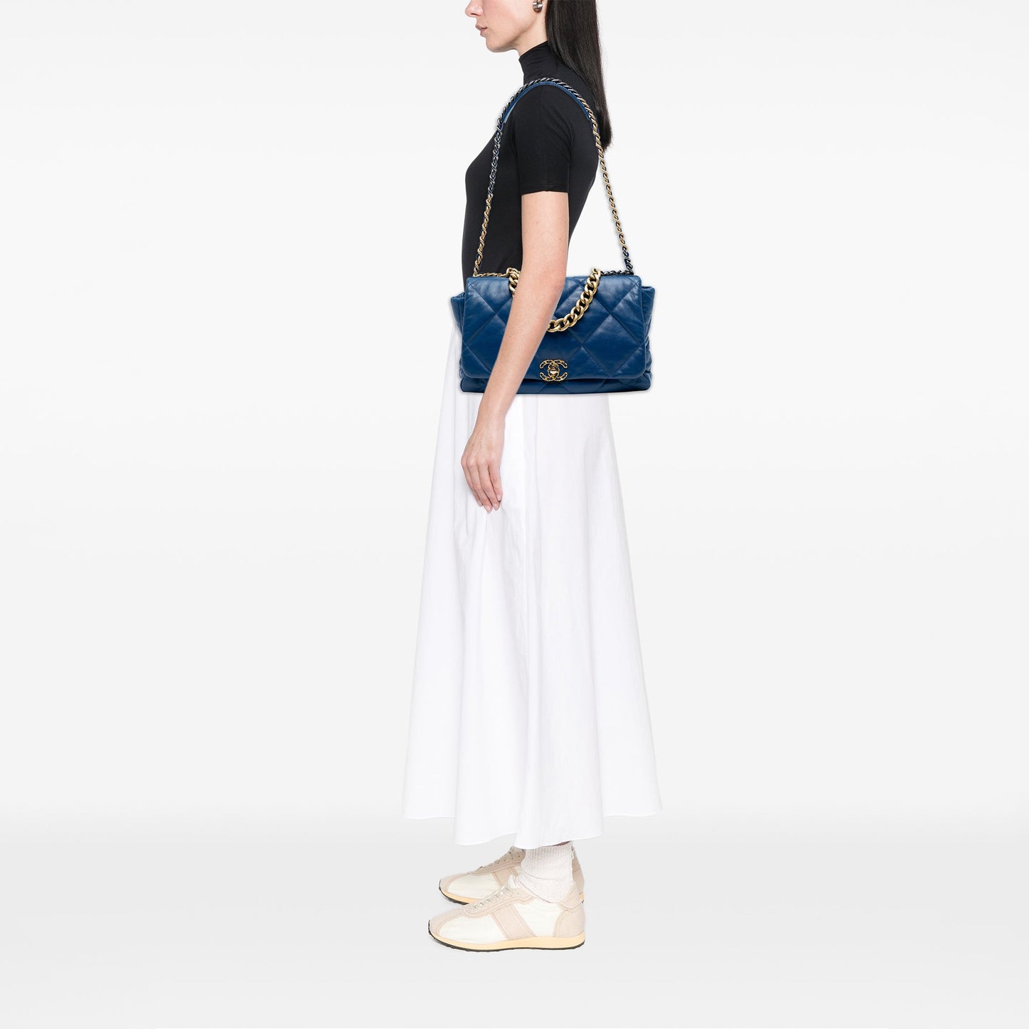 Chanel Maxi Lambskin 19 Flap