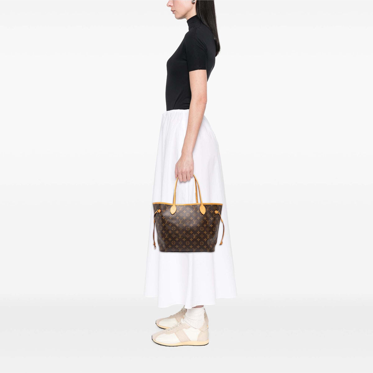 Louis Vuitton Monogram Neverfull MM — Brown